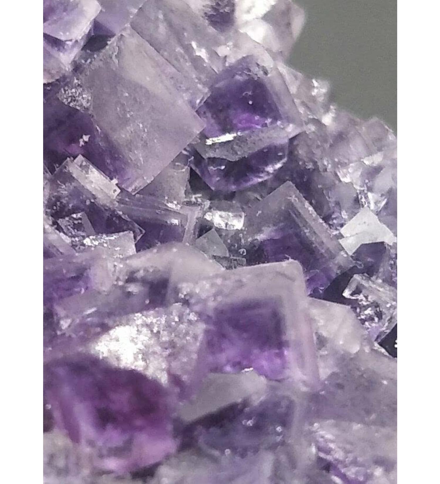 26g Rare Transparent Purple Cube Fluorite Crystal Specimen/China ningxiao - Buy Online on GoSupps.com