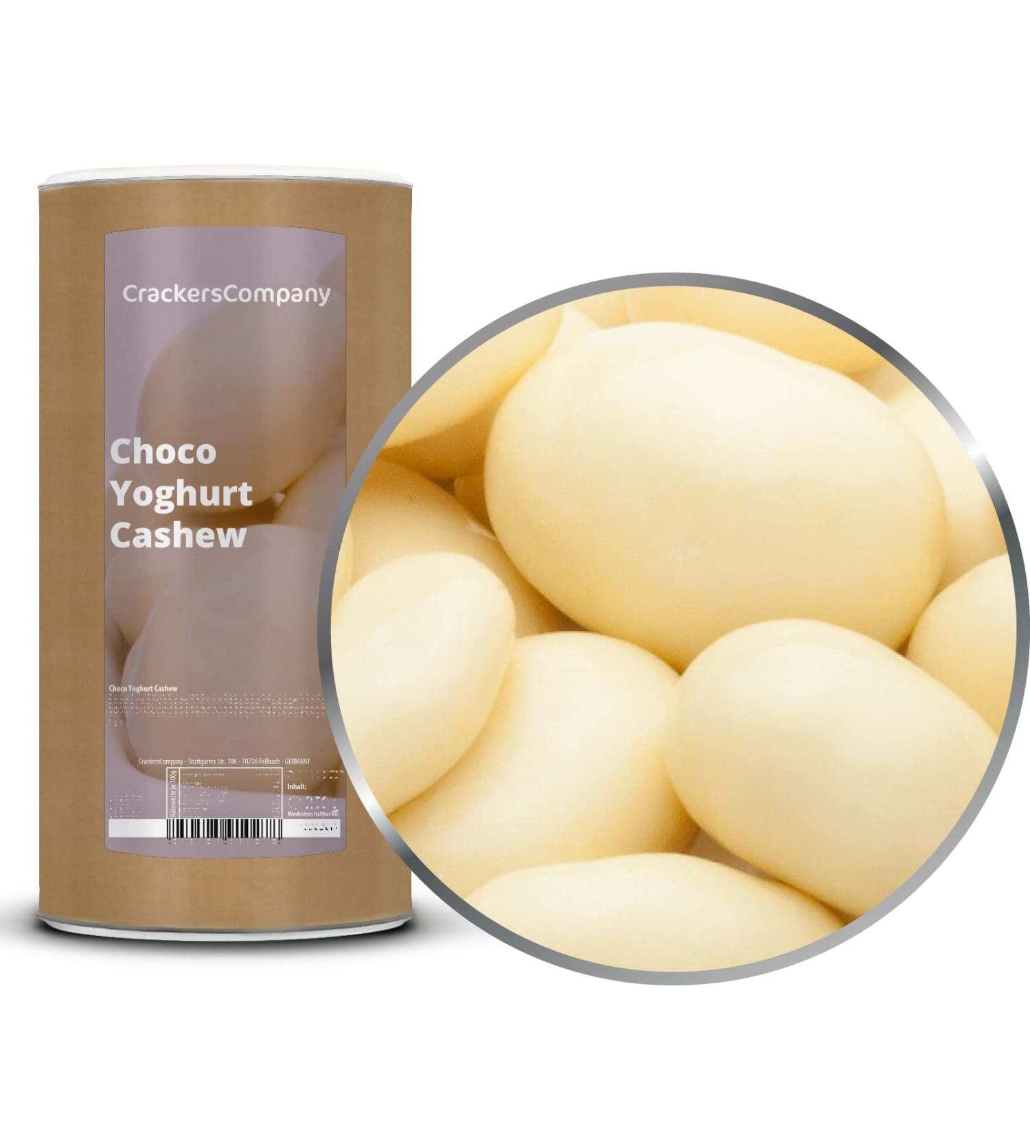 1 x 900g Premium Cashew Nuts in Yoghurt Chocolate Covered Vegetarian Gluten Free 900 g (Pack of 1)