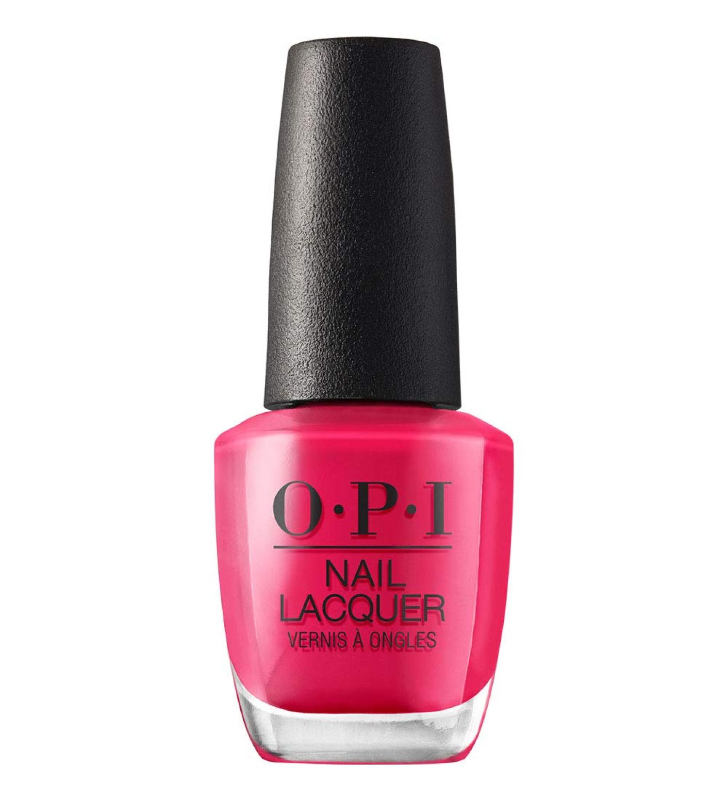 Buy OPI Nail Lacquer She's a Bad Muffuletta! – Opaque Bright Red Vegan Nail Polish | Chip Resistant Fast Drying & Streak Free - International Shipping Available - Buy Online on GoSupps.com