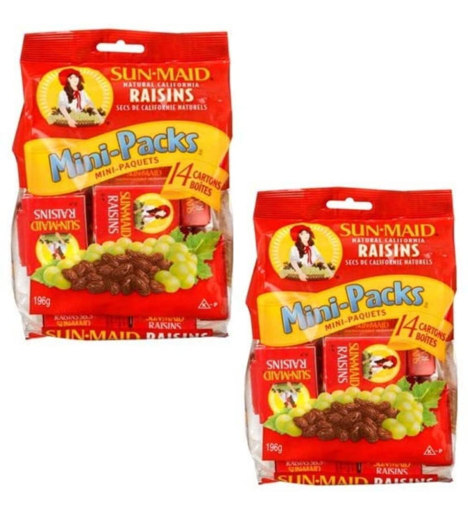 Sun-Maid Mini-Snacks Raisins - 28 x 14g - Buy Online on GoSupps.com