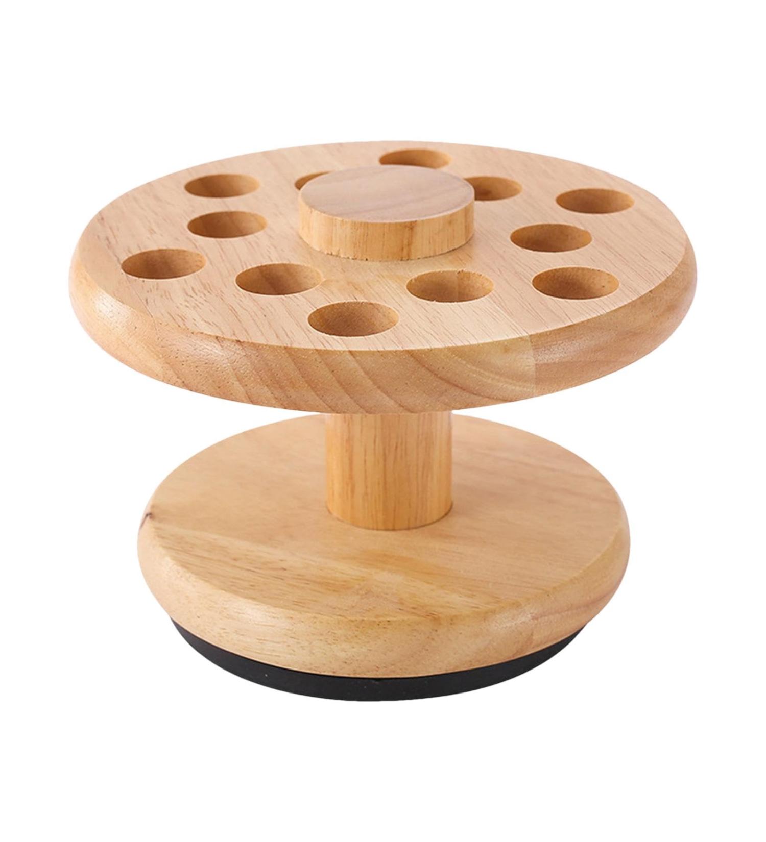 Wooden Holder Shears Organizer Shear Holder Hairdressing Scissors Holders Professional Scissor Storage Organizer Perfect and Suitable Tool for Home and Salons - Buy Online on GoSupps.com