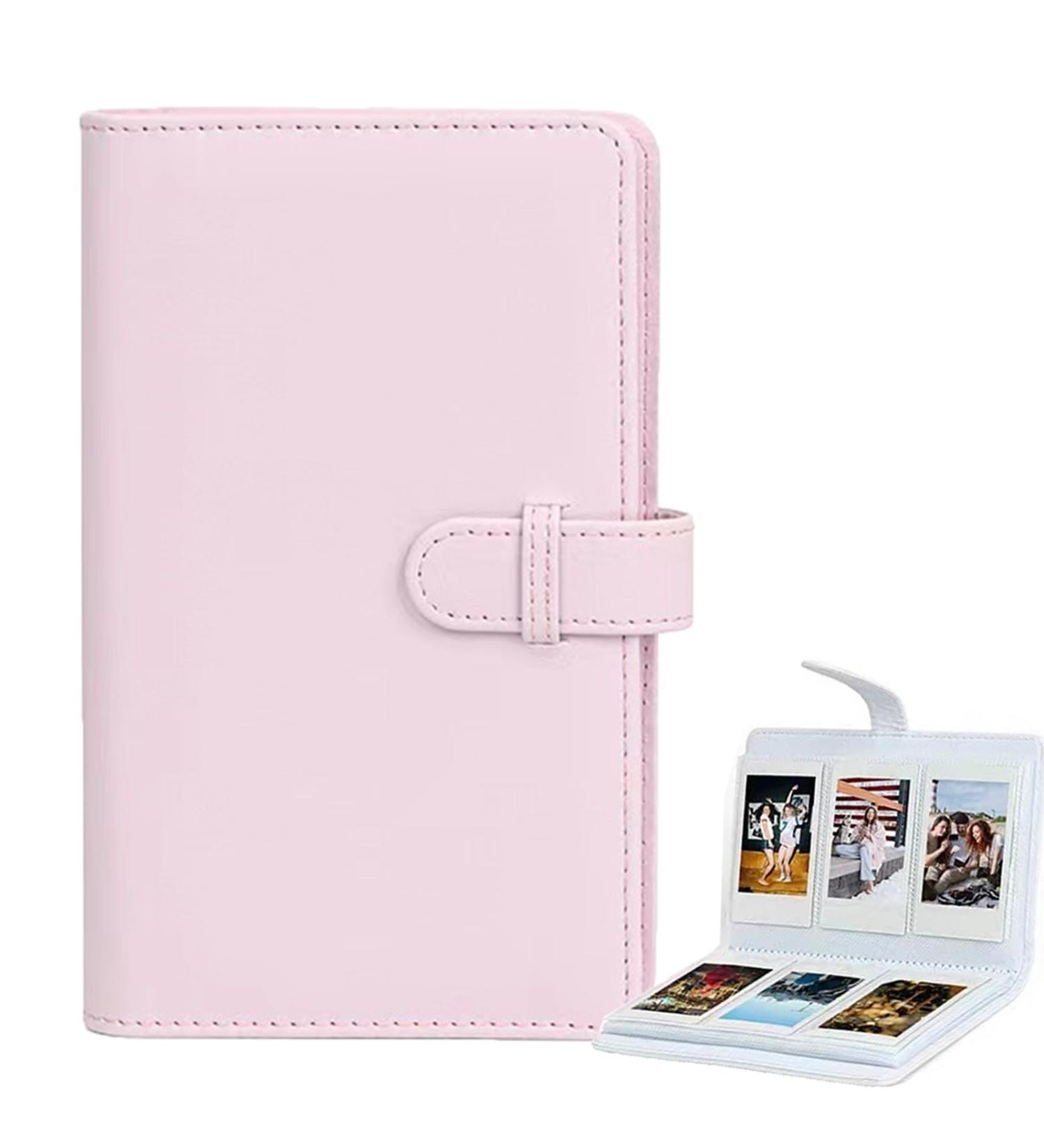 Mini 3 Inch Pink Photo Album for Instant Camera Photos & Small Collectibles - Buy Online on GoSupps.com