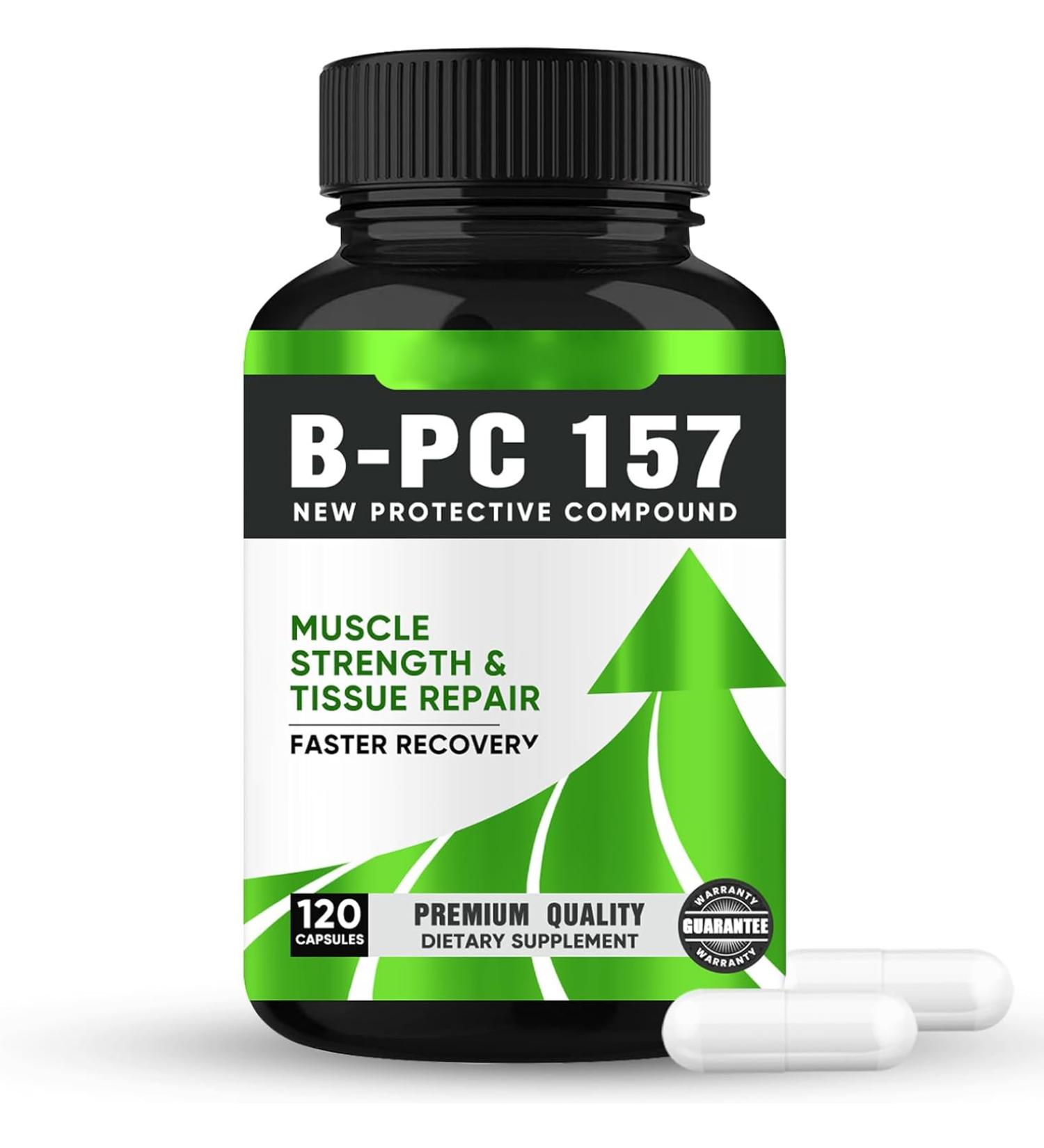 nikura BPC 157 Peptide New Protective Compound 1000 mg Non GMO Gluten-Free 120capsules - Buy Online on GoSupps.com