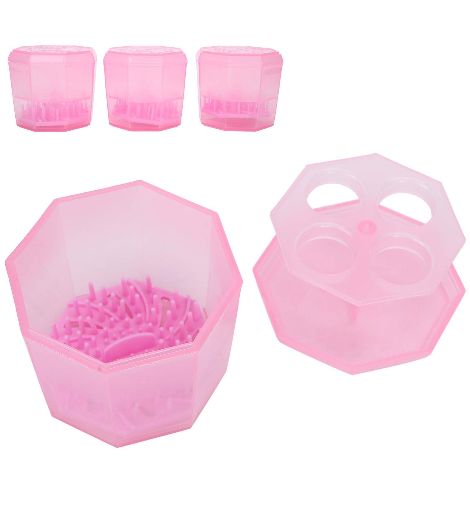 Buy Makeup Brush Washer & Cleaner - Portable Scrubber & Cleaning Box for Effortless Makeup Brush Cleaning - Ship Internationally - Buy Online on GoSupps.com