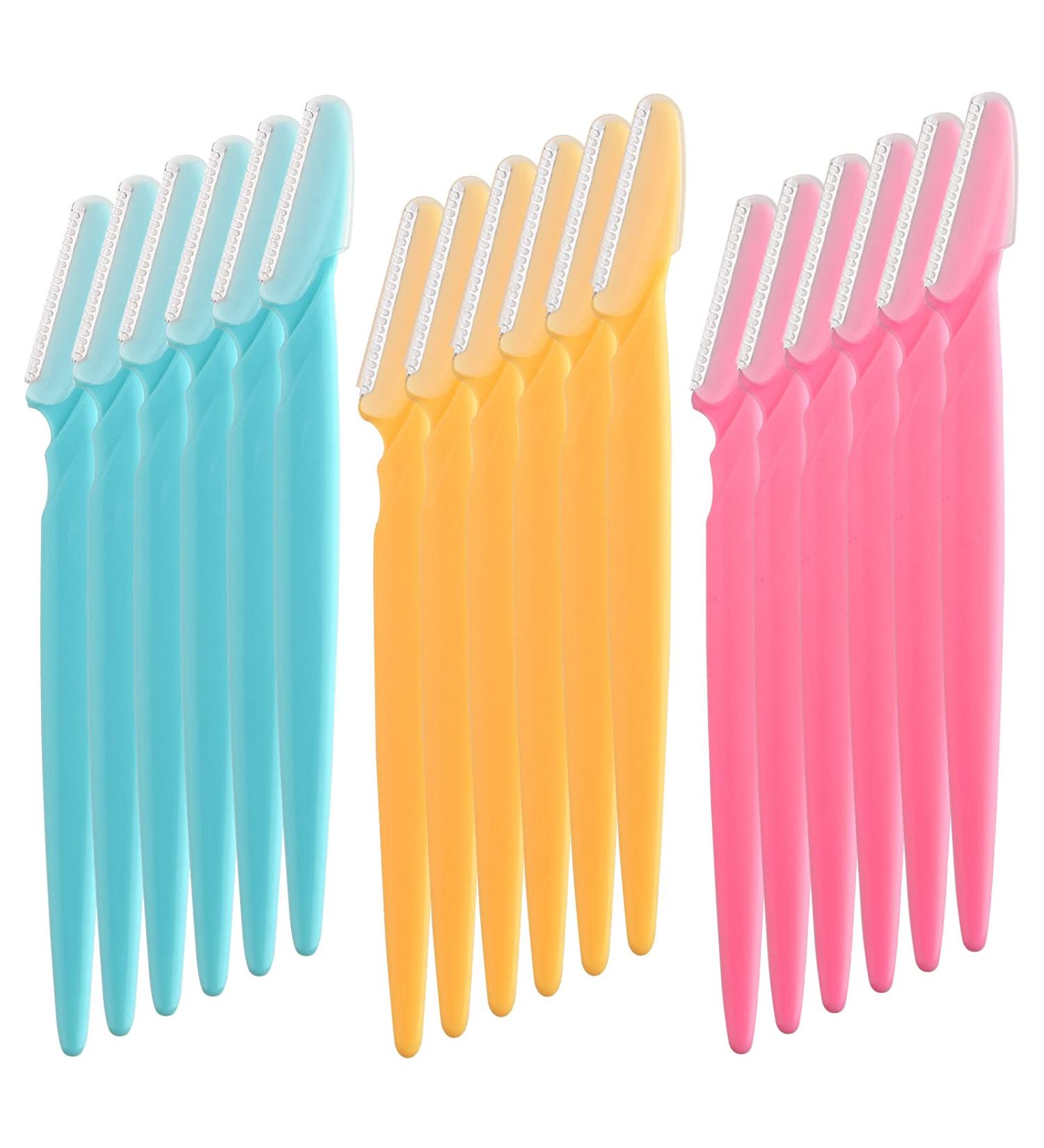 ASTARON 30 Pcs Eyebrow Razor Trimmer Set for Women & Men - Portable Facial Hair Remover - Buy Online on GoSupps.com