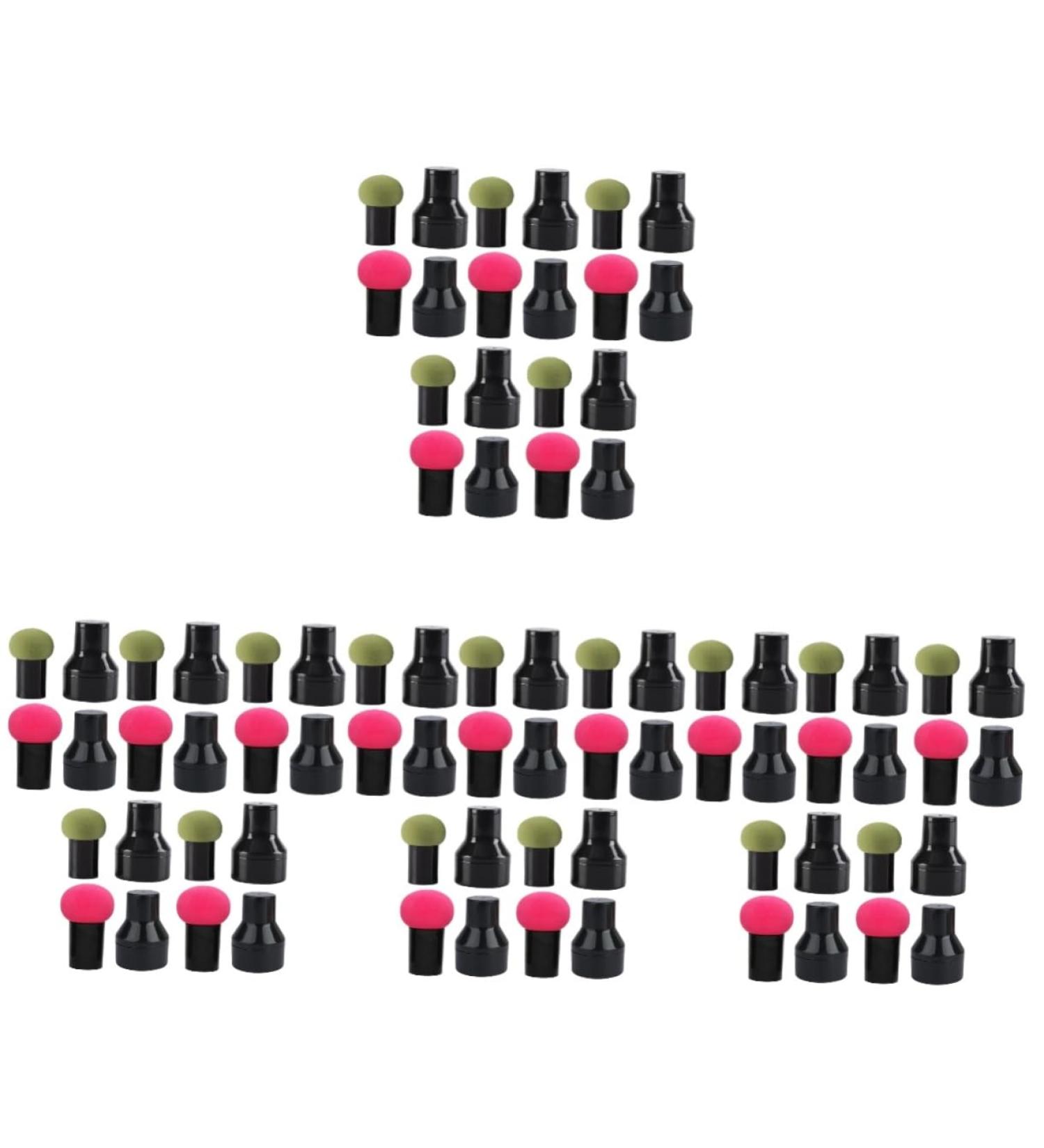 POPETPOP Simple Puff 40 Sets Mushroom Head Puff Hydrophilic Polyurethane Makeup Tools Non Latex Girl Makeup Pad - Buy Online on GoSupps.com