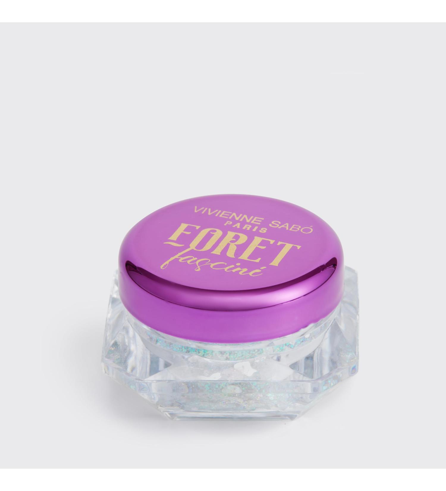 Vivienne Sab Vivienne Sab -Duochromic Glitter Gel Forest (with glitter particles in salad green purple and silver)