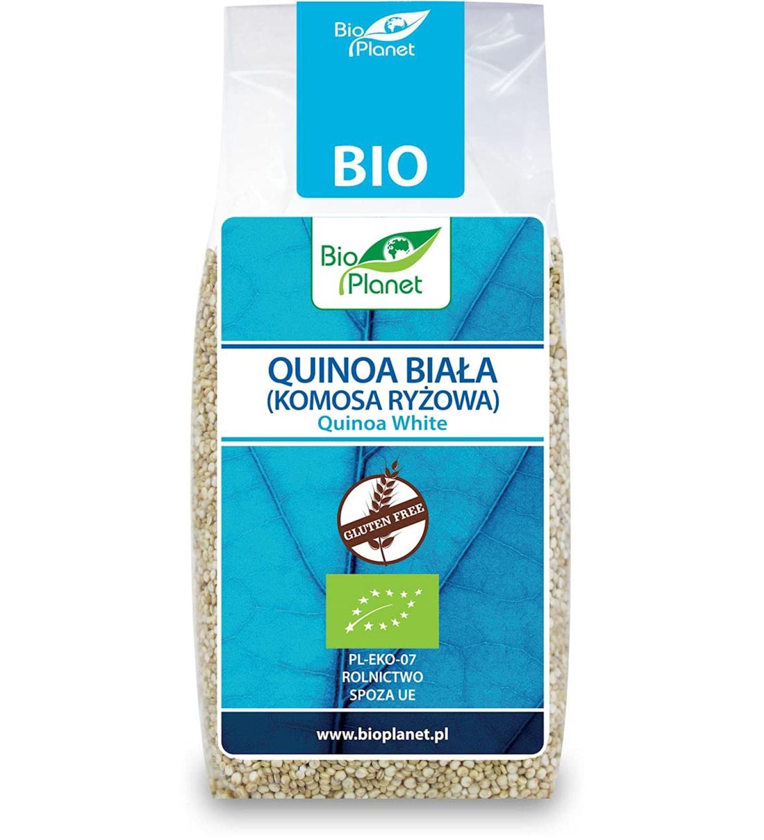 BIO PLANET BLUE SERIES WHITE QUINOA RICE QUINA ORGANIC 250 g BIO PLANET