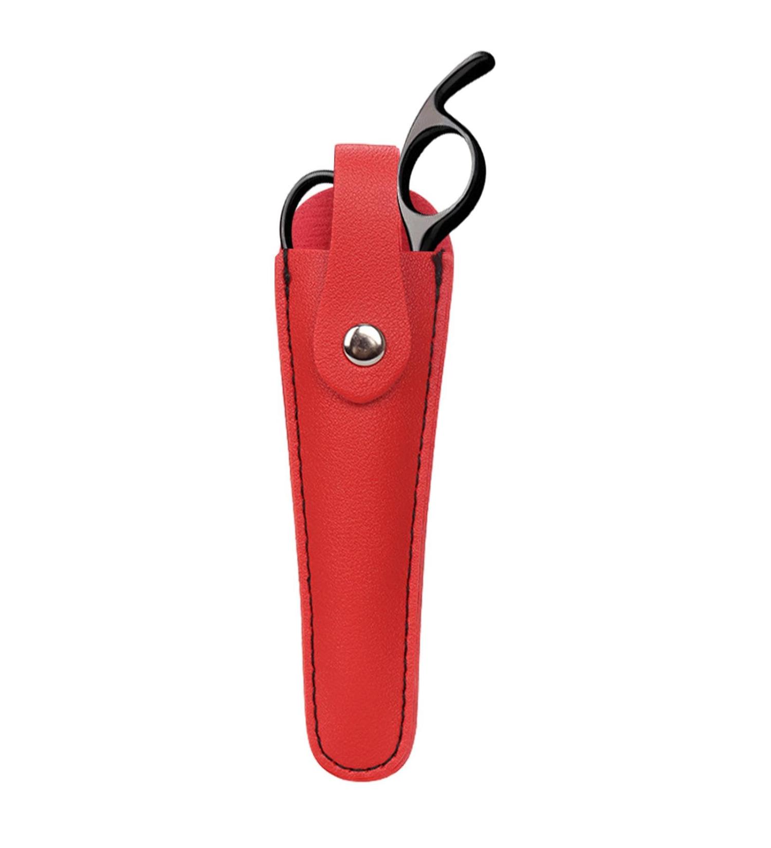 Scissors Pouch - Scissor Sheath Pouch for Hair Salon - Salon Scissor Portable Shears Protective Covers Hairdressers Tool Organizer for Barber Red - Buy Online on GoSupps.com