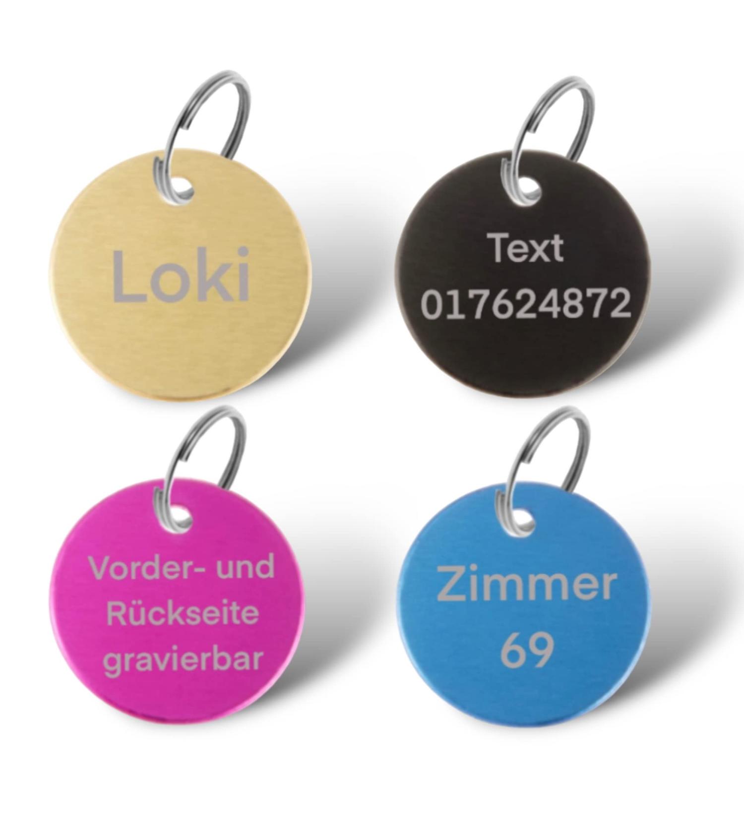 Custom Aluminum Pet Tags | Engraved Dog & Cat Name Tags | International Shipping - Buy Online on GoSupps.com