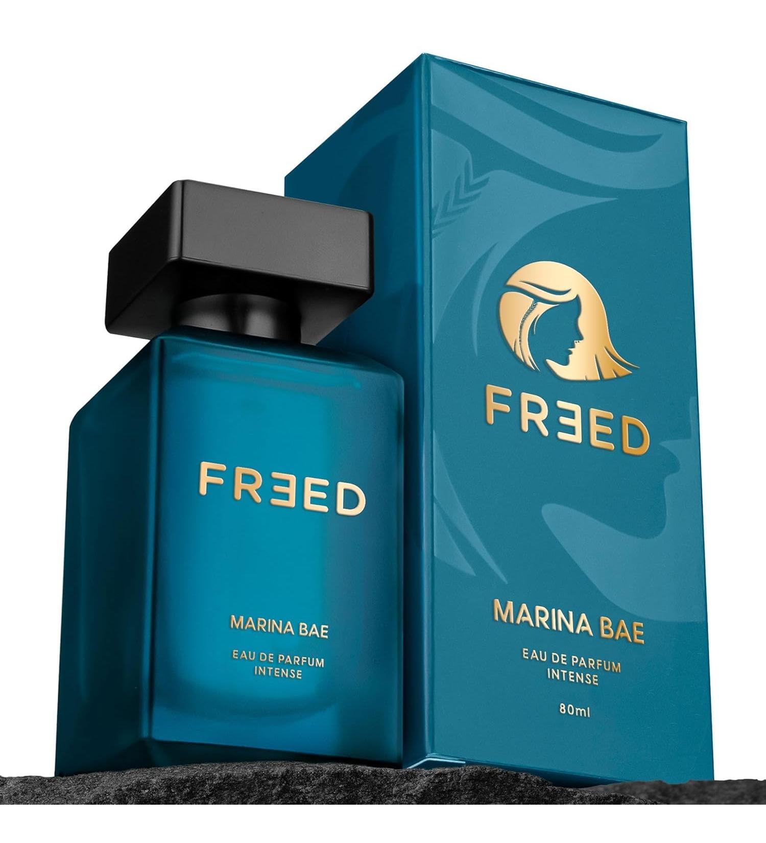 Bloom Beauty Freed Marina Bae EDP Perfume for Women 80ml | Ambroxan Violet Leaf Bergamo Saffron&Musk| Intense&Long Lasting Aqua Eau De Parfum|Best Gift for Women - Buy Online on GoSupps.com