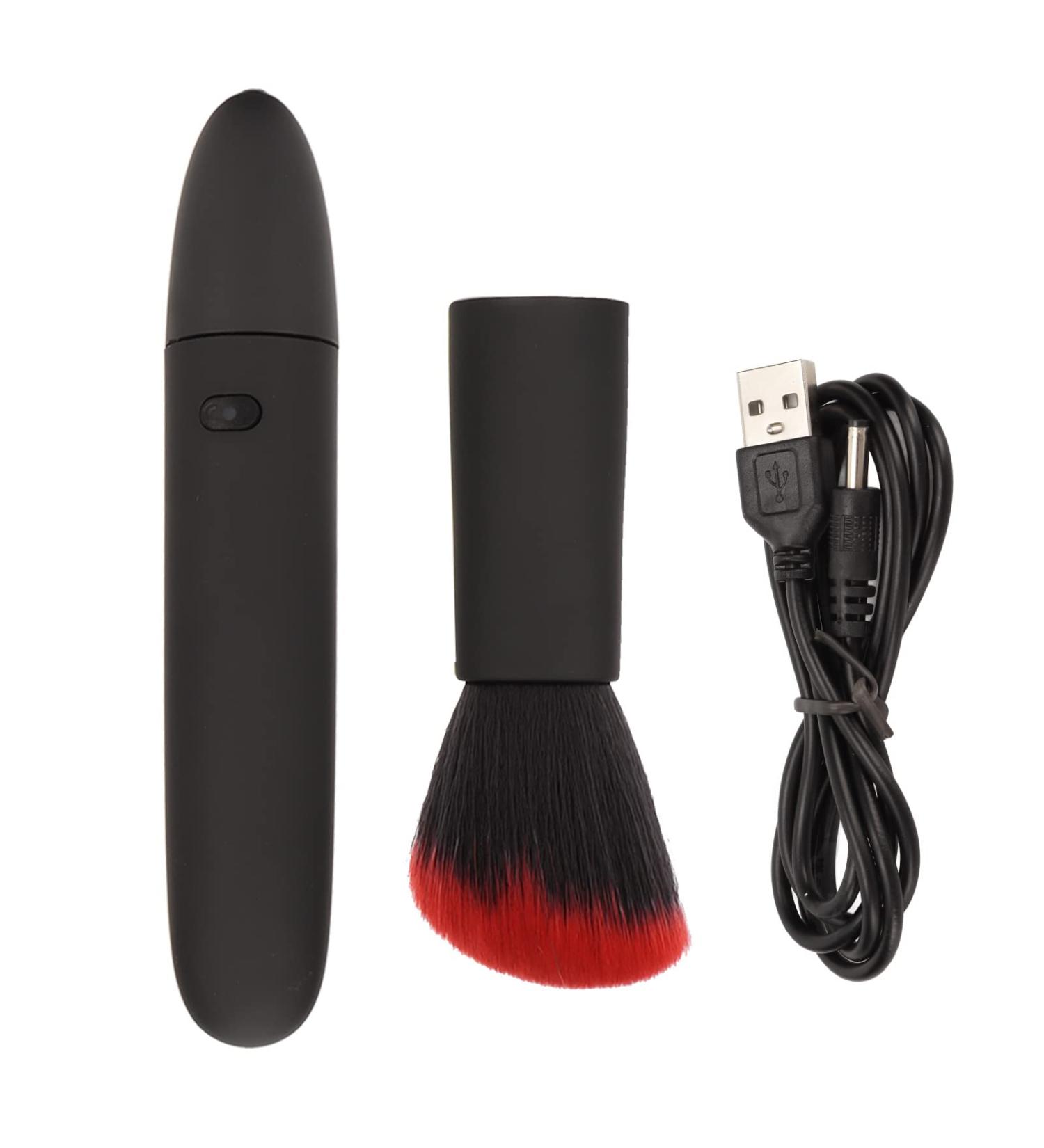 Electric Cosmetic Brush - 10 Gears Adjustable USB Makeup Brush for Beauty Salon | Electric Blush Brush & Beauty Tool - Buy Online on GoSupps.com