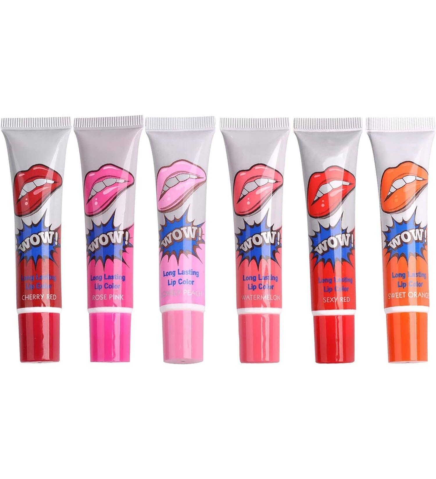 Buy 6 lorsL Peel Off Long Lasting Gloss for Women - Clear & White | International Shipping Available - Buy Online on GoSupps.com