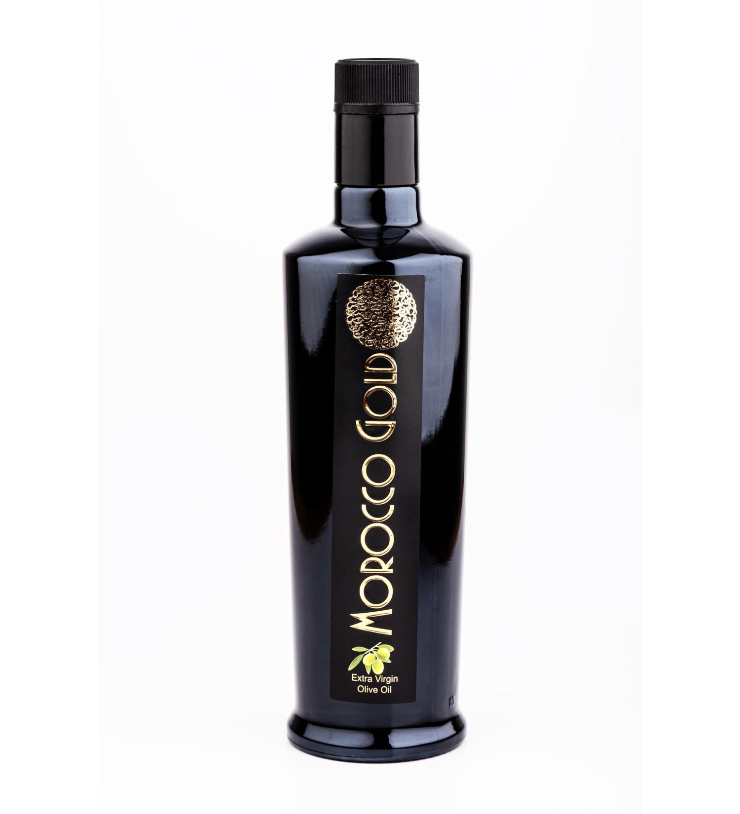 Morocco Gold Single Estate Extra Virgin Olive Oil - Unfiltered Unmixed - Rich in Polyphenols - Pure and Natural - 500ml - Buy Online on GoSupps.com