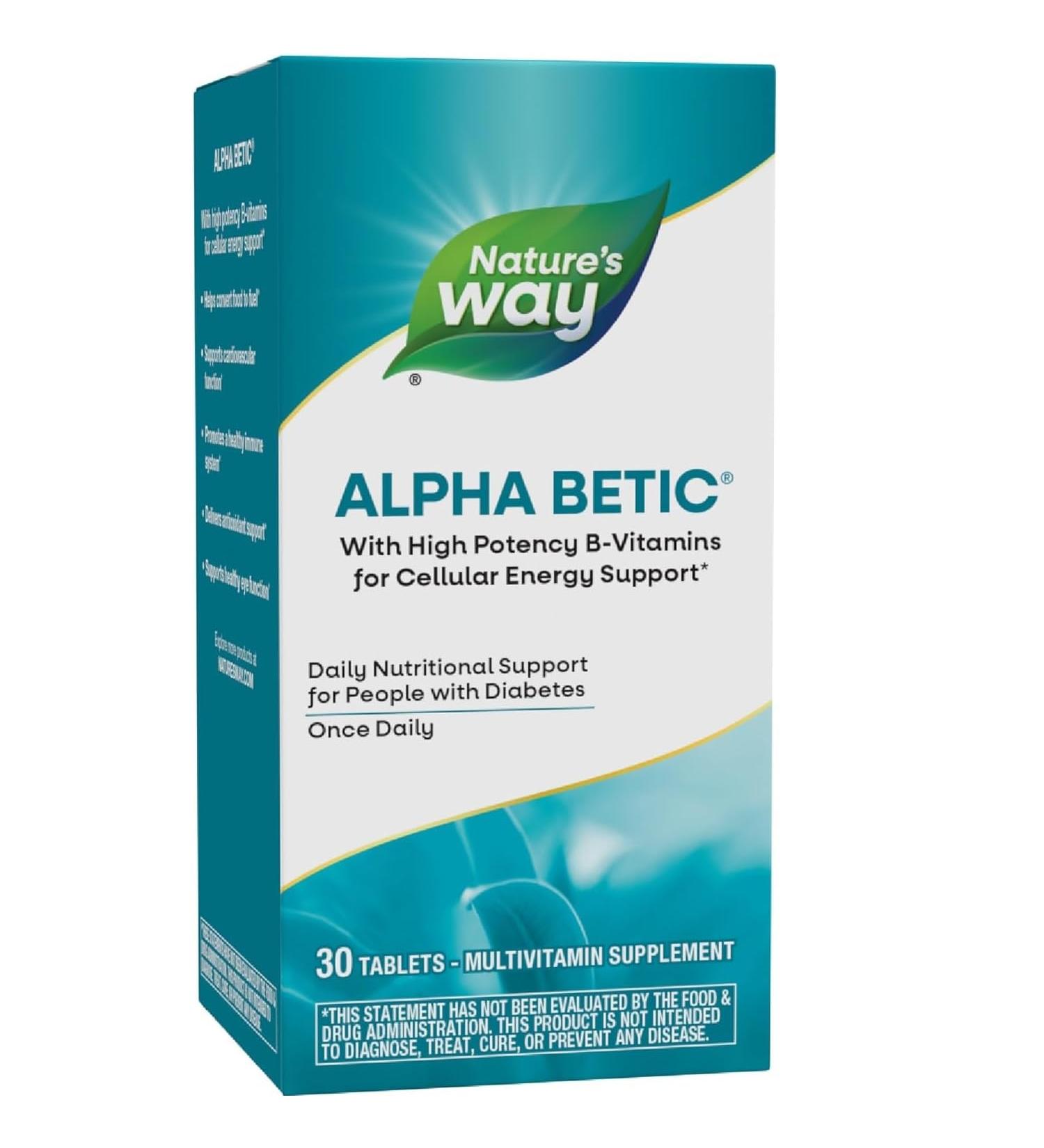Alpha Betic Multi-Vitamin - 30 caps ( 4-Pack) - Buy Online on GoSupps.com
