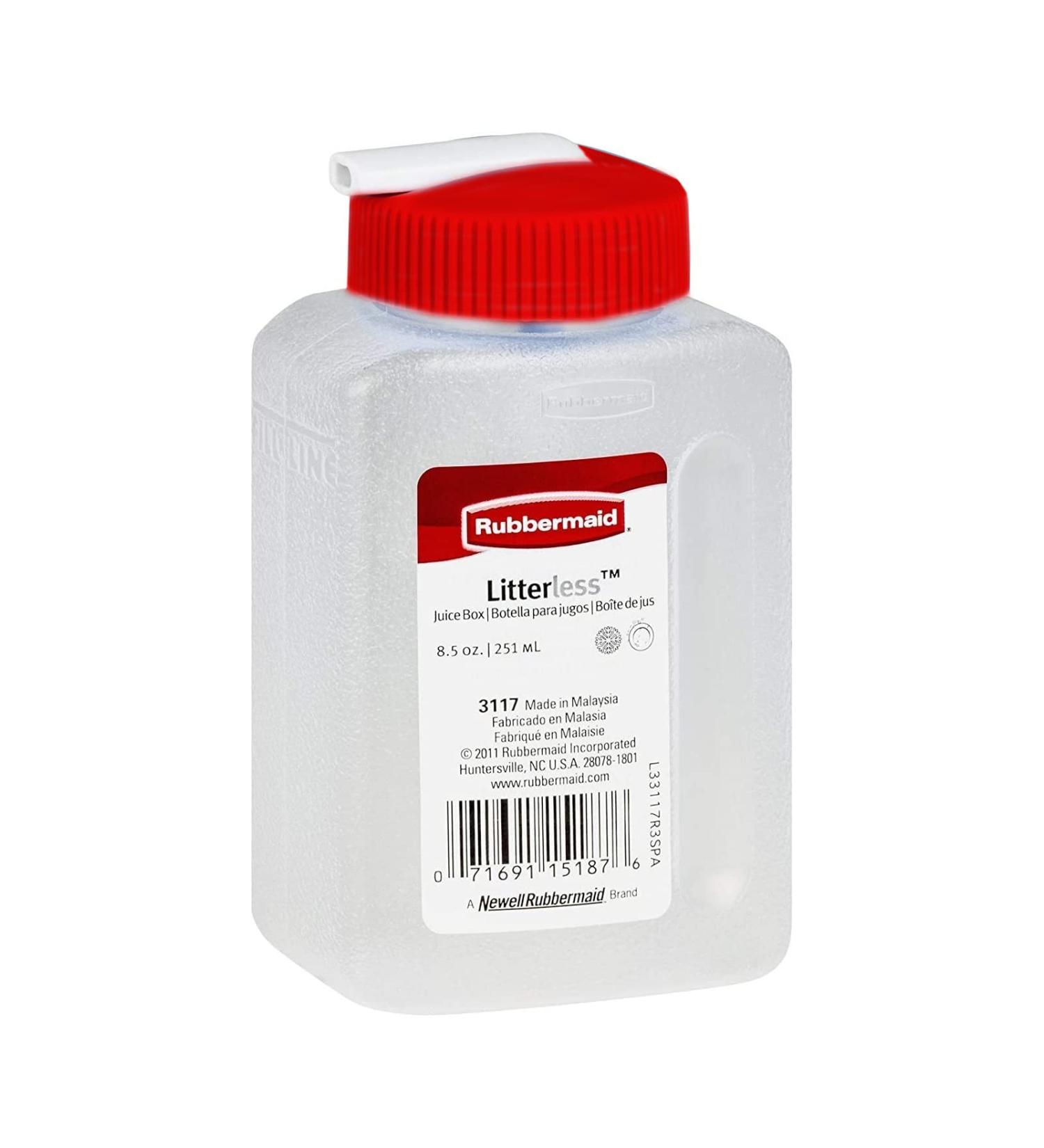 Rubbermaid 3117RDSPA Litterless Juice Boxes 8.5 oz.