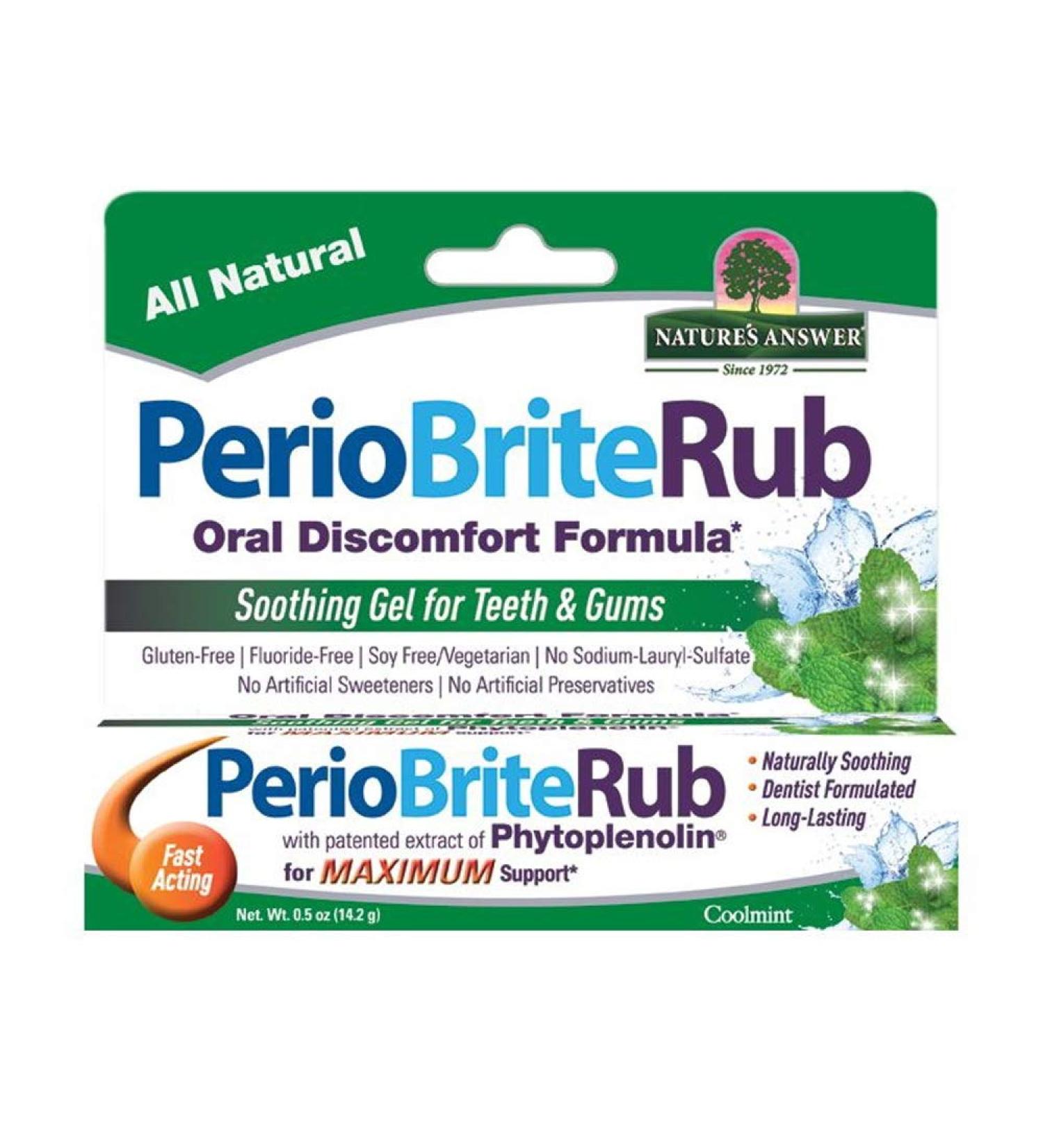 Natures Answer Periorub Topical Rub