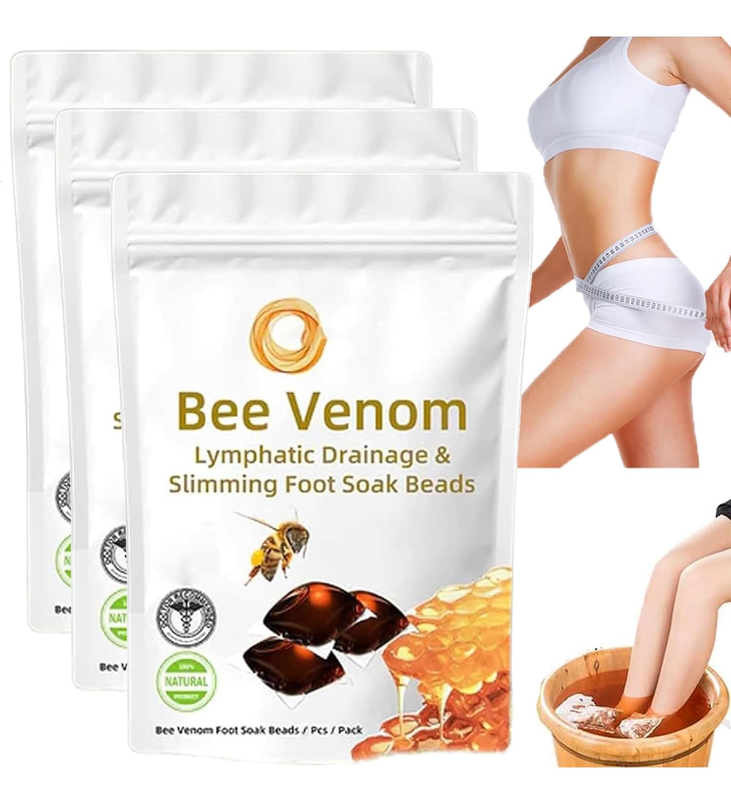 Diapason Bee Venom Lymphdrainage & Slimming Foot Soak Beads Lukmlca Bee Venom Foot Soak Lukmlca Bee Venom Lymphatic Drainage Foot Soak (3Bag) - Buy Online on GoSupps.com