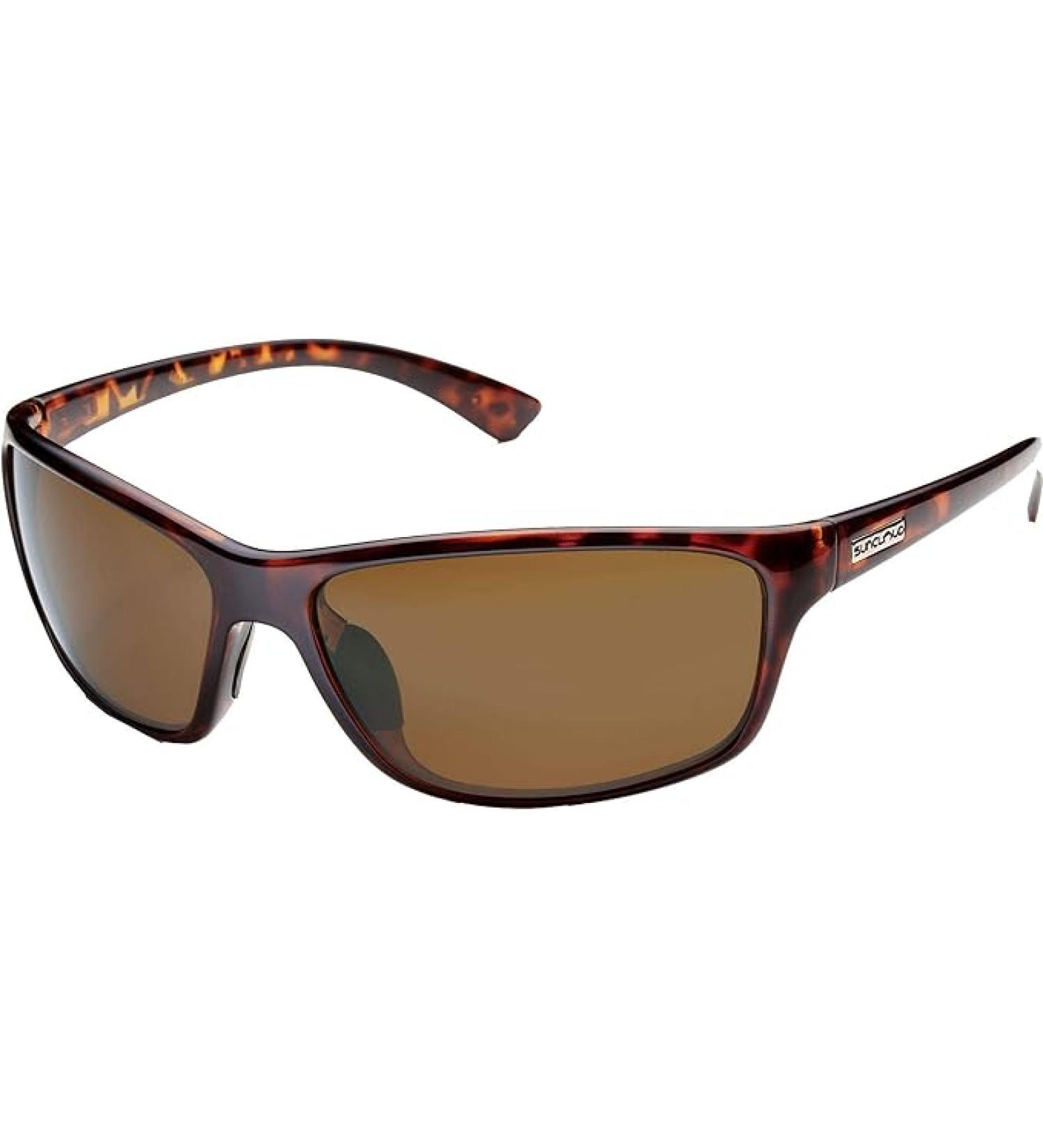 Suncloud Optics Sentry Injected Frames Polarized Designer Sunglasses,OS,Tortoise/Brown