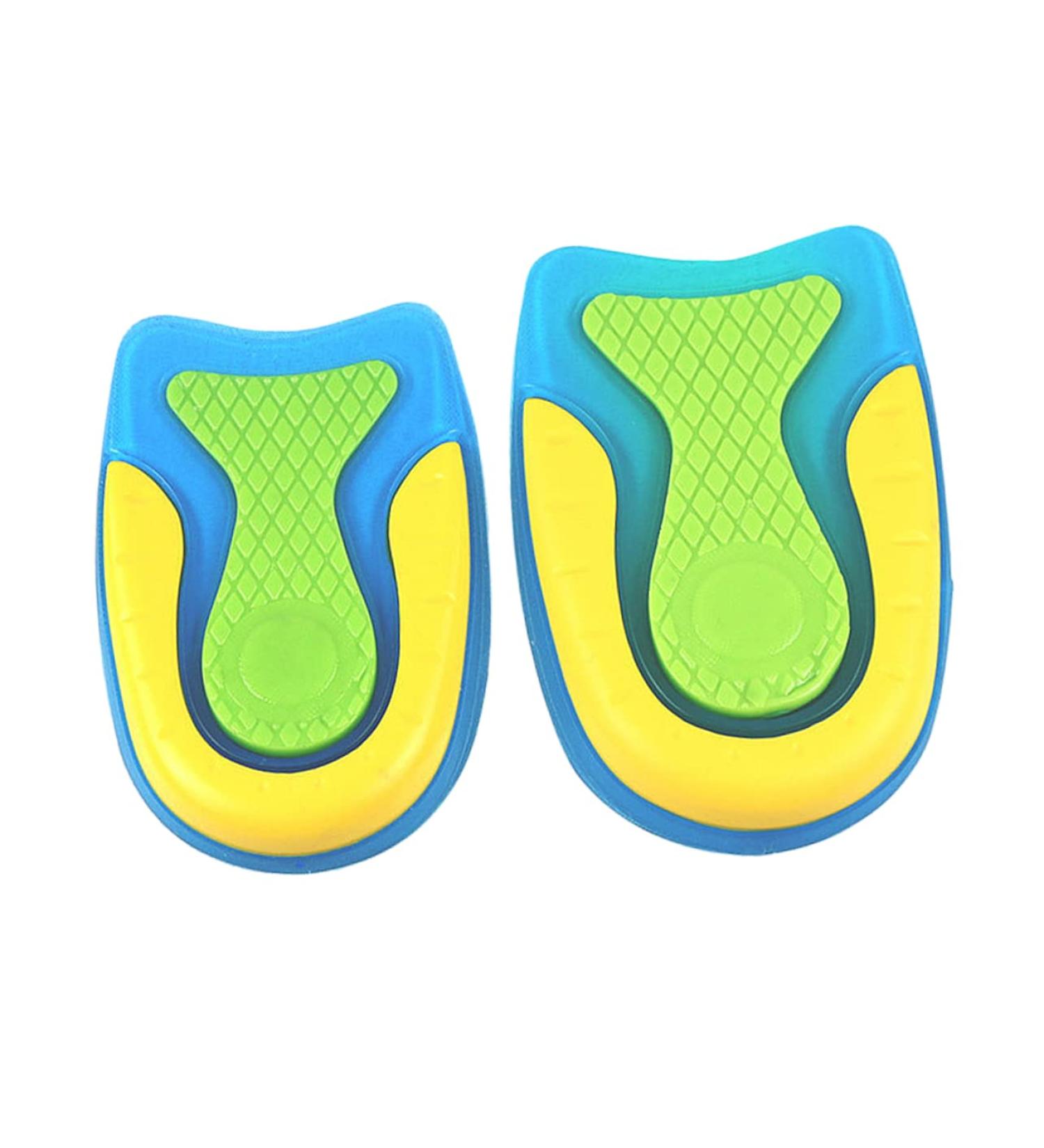 Buy Gatuida 6 Pairs Silicone Heel Insert Insoles for Men & Women - Plantar Heel Cup Support Pads - Assorted Colors - Buy Online on GoSupps.com