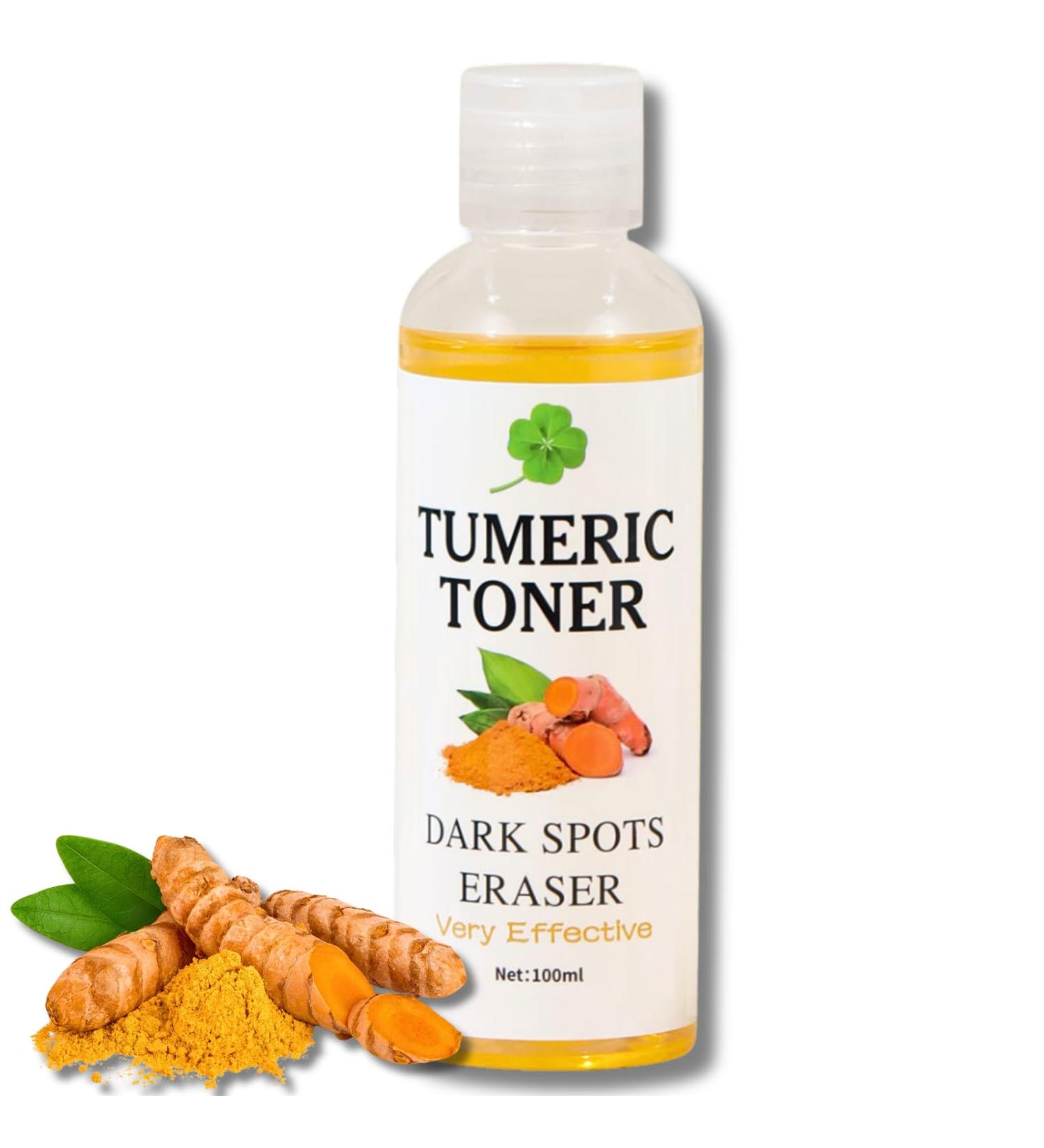 Turmeric Face Toner Dark Spots Skin Toner for Face Pore Minimizer Hydrating Toner Face Exfoliator Clean and Clear Facial Toner for Reduce Dark Spots & Acne Brighten Turmeric Oil Moisturiser - Buy Online on GoSupps.com