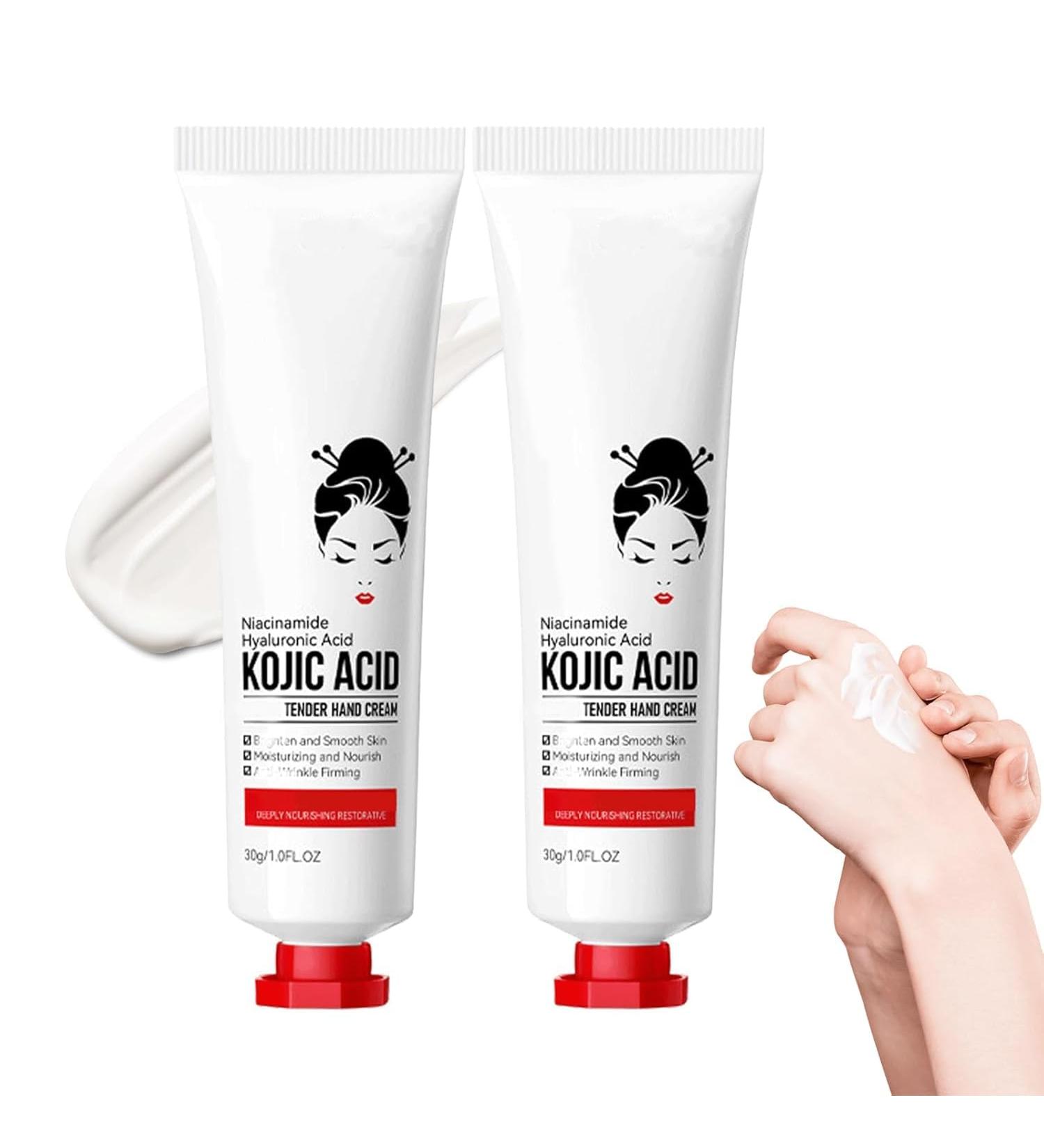 Sadoer Kojic Acid Hand Cream Sadoer Kojic Acid Cream Sadoer Vitamin C Hand Cream Niacinamide Hyaluronic Acid Tender Cream Anti-Wrinkle Firming Cream - Buy Online on GoSupps.com