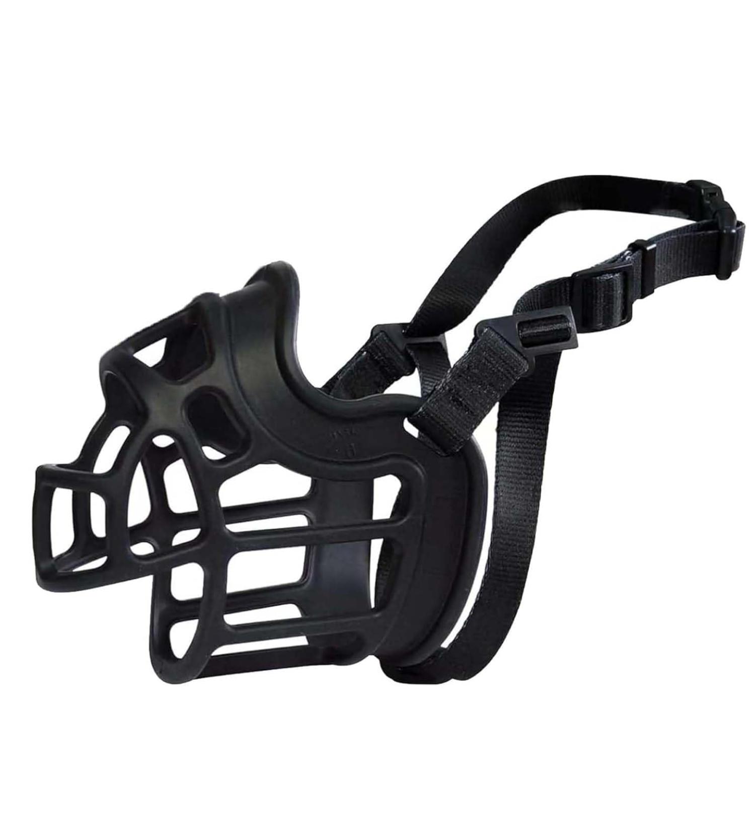 Premium Silicone Basket Muzzle for Medium & Large Dogs | Anti-Bark Dog Muzzle | International Shipping - Buy Online on GoSupps.com