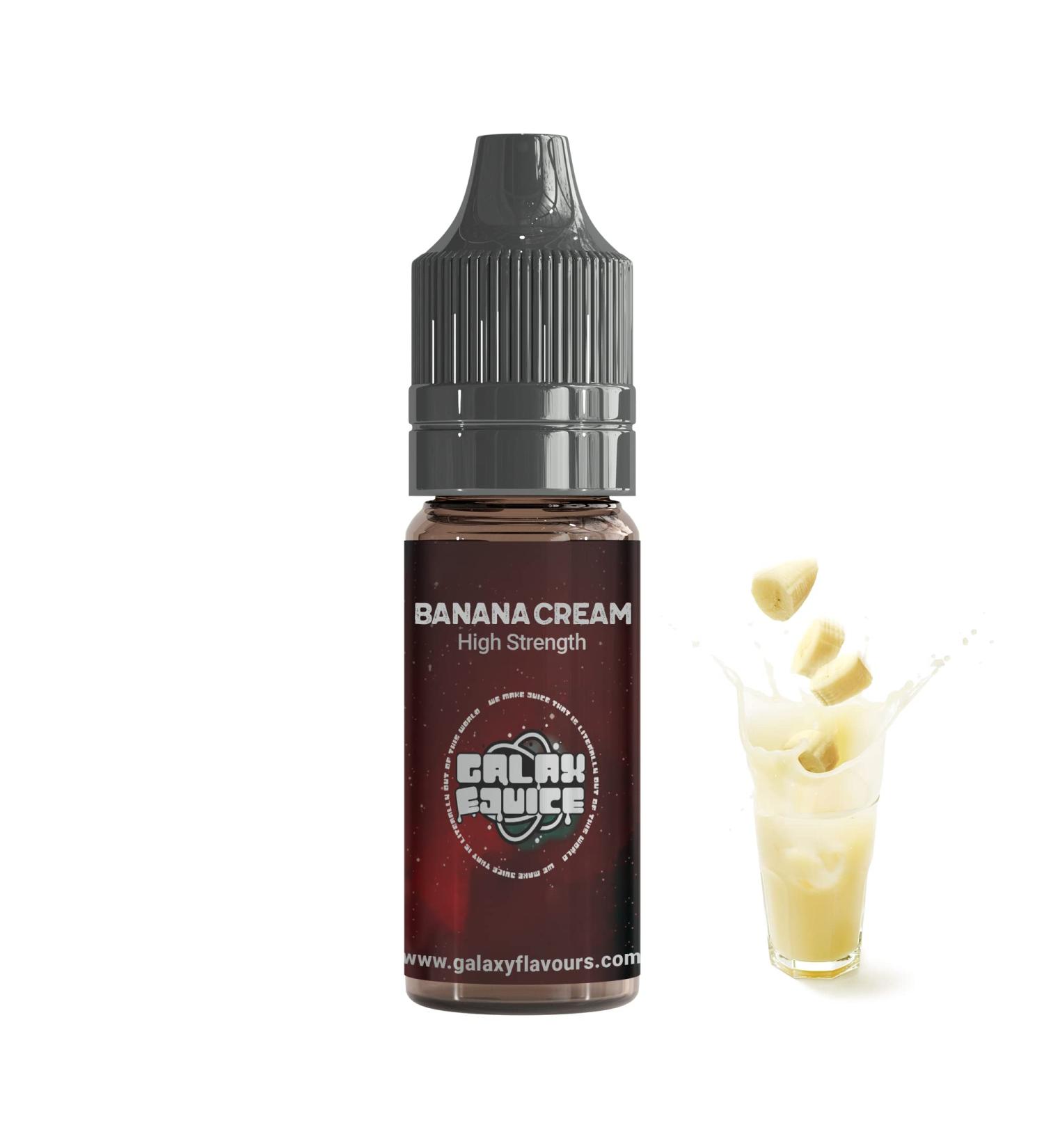 Banana Cream High Strength Flavouring - 10ml Bottle - Galaxy Food Flavours - Buy Online on GoSupps.com