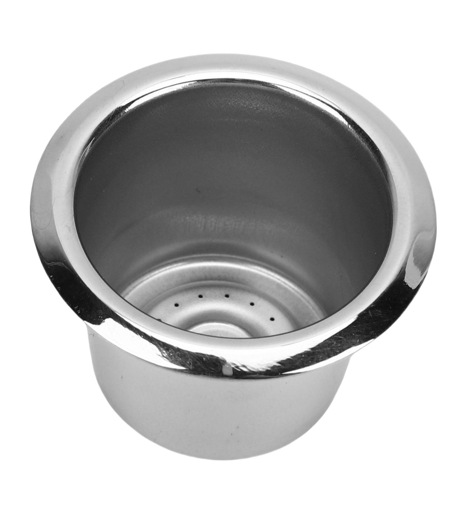 Dosette de caf R utilisable en Acier Inoxydable avec 100 Couvercles en Aluminium Infusion Pr cise pour Cafeti res Capsule de caf R utilisable en Acier Inoxydable pour les Amateurs de de - Buy Online on GoSupps.com