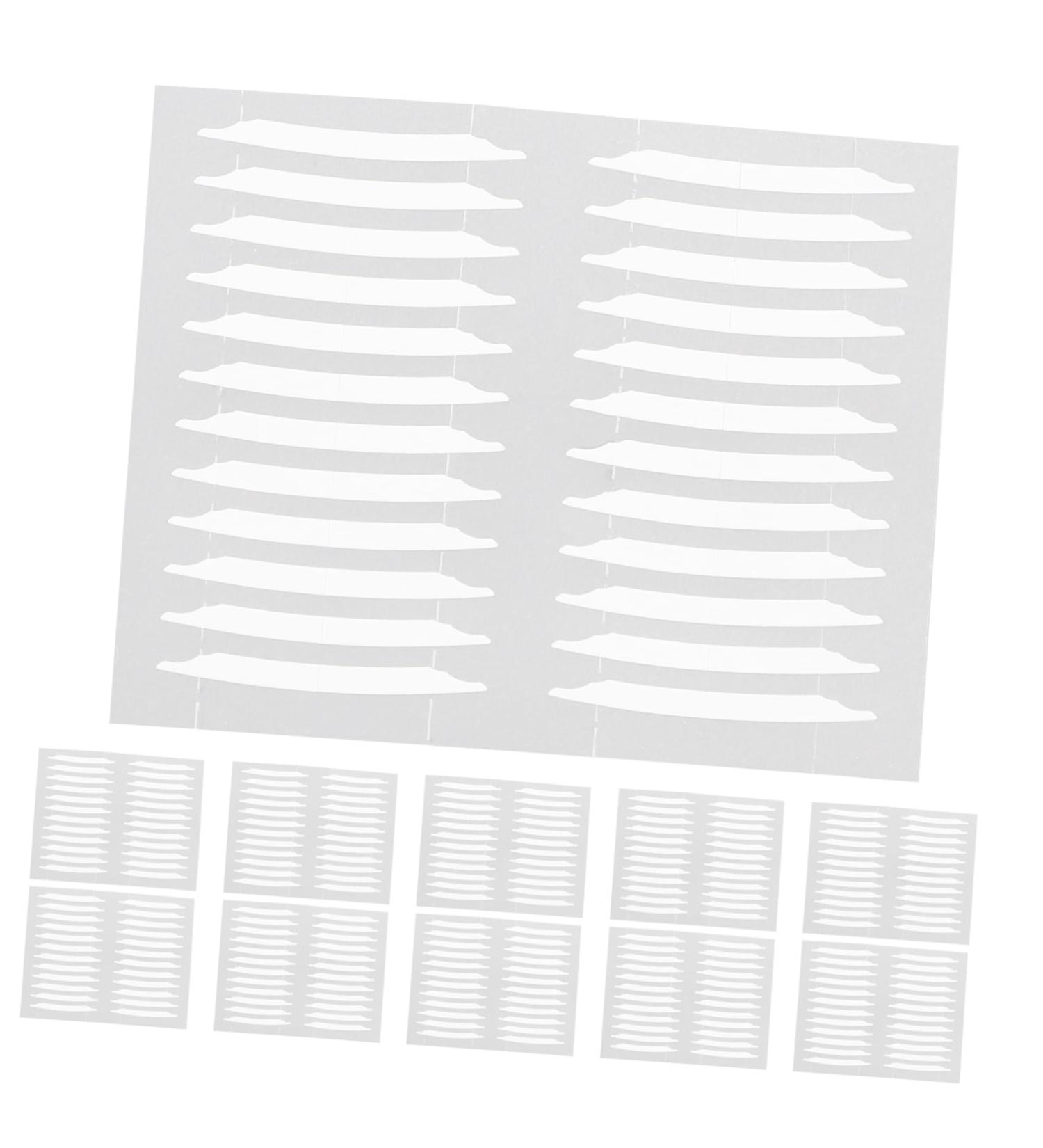 Didiseaon 30 Sheets Patches Creative Stickers Sides White Double-Side Transparent Practical Tapes Double - Buy Online on GoSupps.com