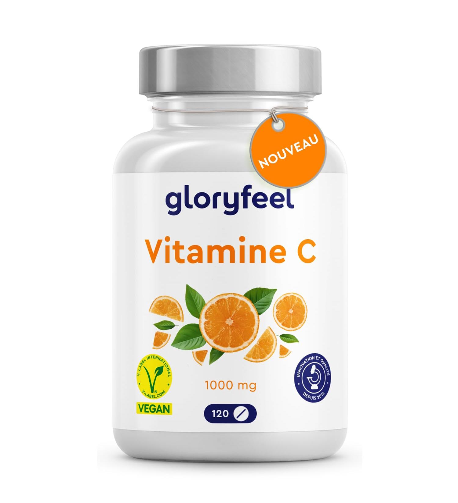 Vitamine C 1000mg Antioxydant pour Os Syst me Immunitaire Peau & Fatigue 120 Comprim s Cure de 4 Mois Vitamine C Hautement Dos e L Acide Ascorbique Pure Test en Laboratoire & Sans Additifs - Buy Online on GoSupps.com