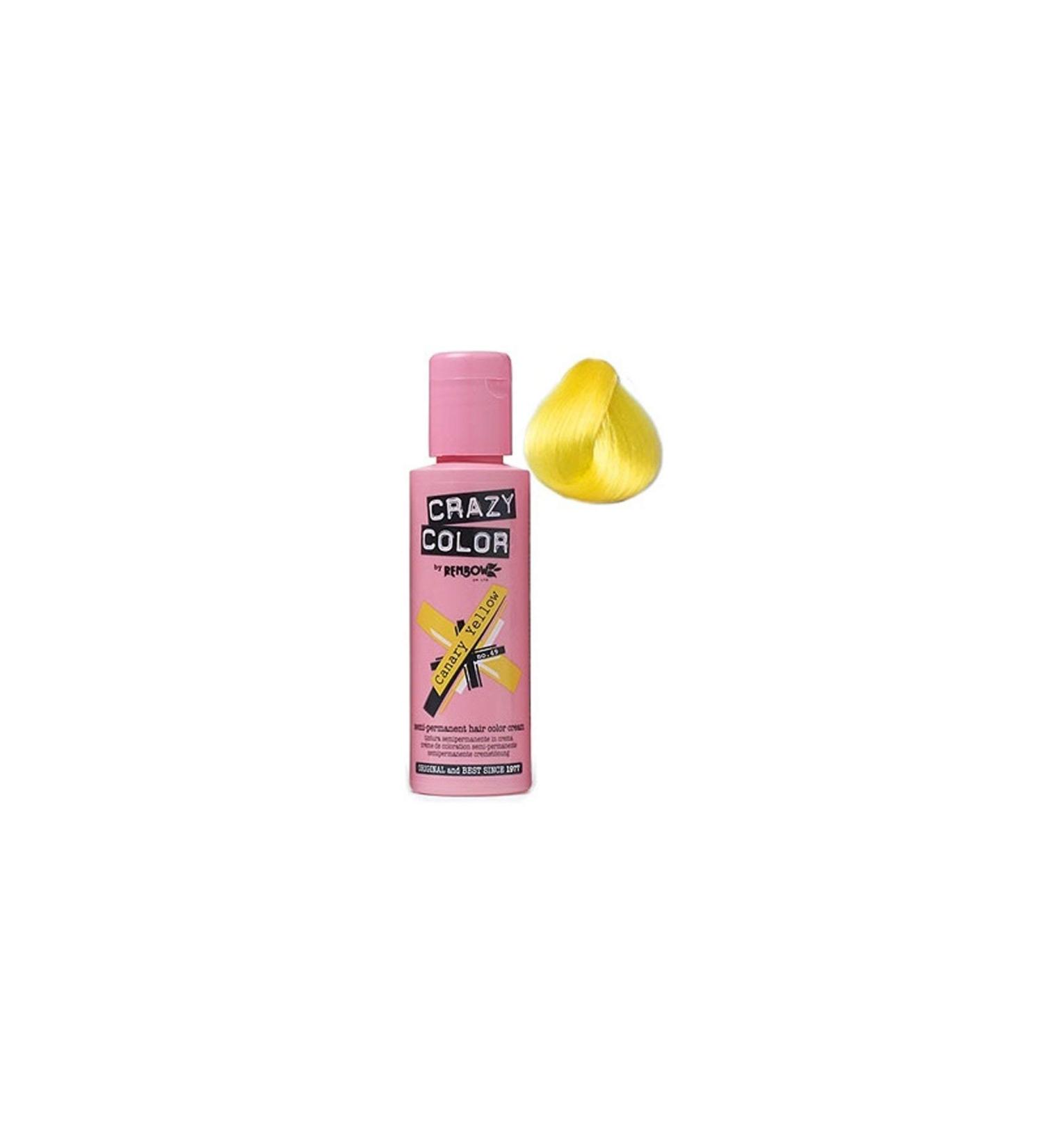 Crazy Color Crazy Color Canary Yellow No. 49 Canary Yellow Colour Cream 100 ml