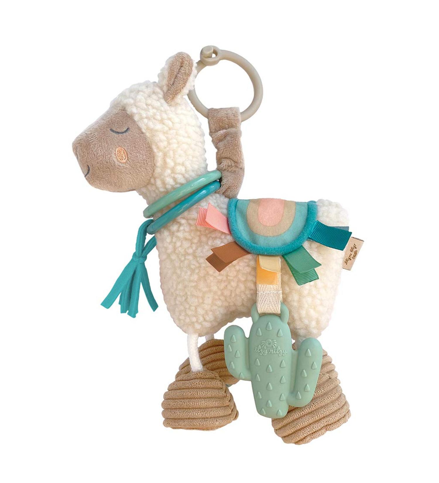 GoSupps.com - Itzy Ritzy Link & Love Activity Plush with Silicone Teether 0+ Months Llama 1 Teether - Buy Online on GoSupps.com