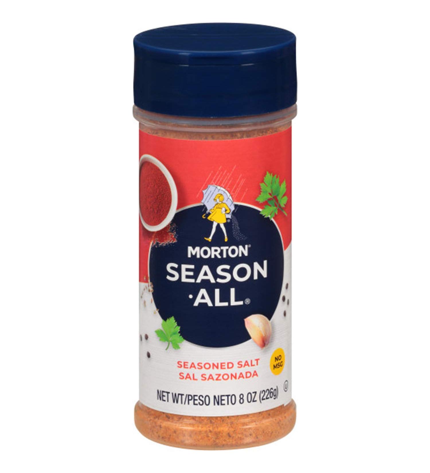 Morton Season-All Seasoned Salt 8oz - Pack of 1 | Savory All-Purpose Seasoning - Buy Online on GoSupps.com