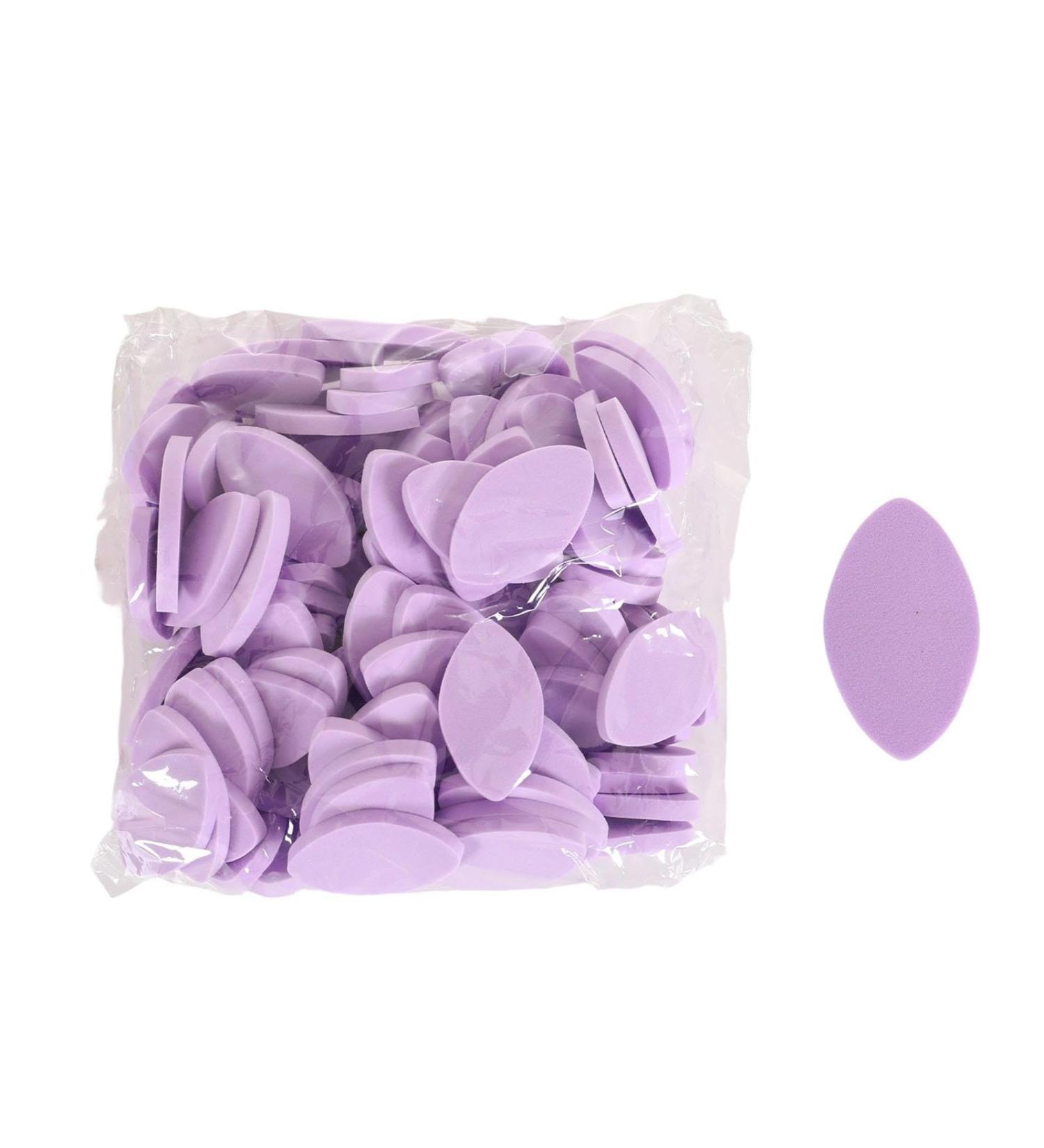 MagiDeal Lot de 100 ponges d'entra nement en forme d' il pour extensions de cils pour d butants pour maquillage pour faux cils Violet - Buy Online on GoSupps.com