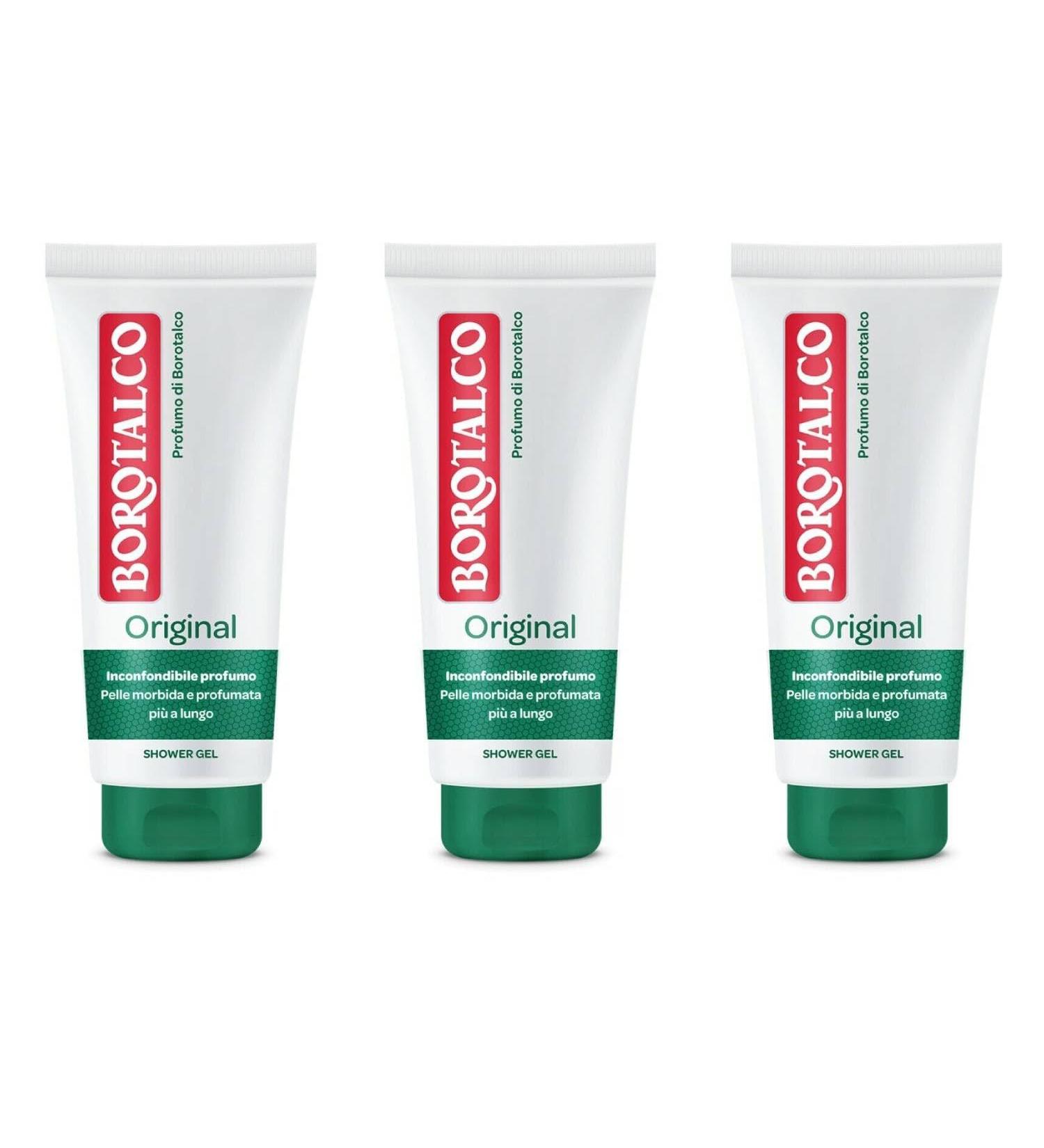  Borotalco Borotalco Shower Gel Original Borotalco Fragrance 200 ml (3 Units) - Buy Online on GoSupps.com