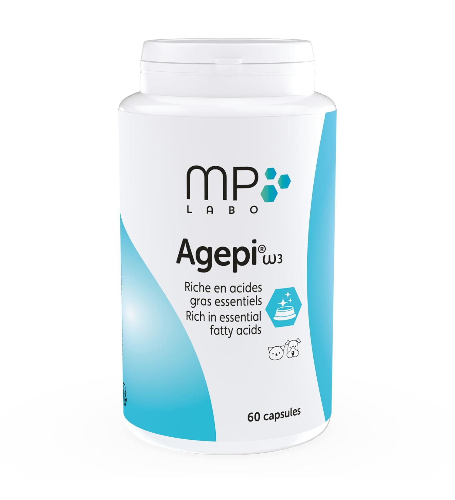 MP Labo Agepi Omega 3 - 60 capsules - Buy Online on GoSupps.com