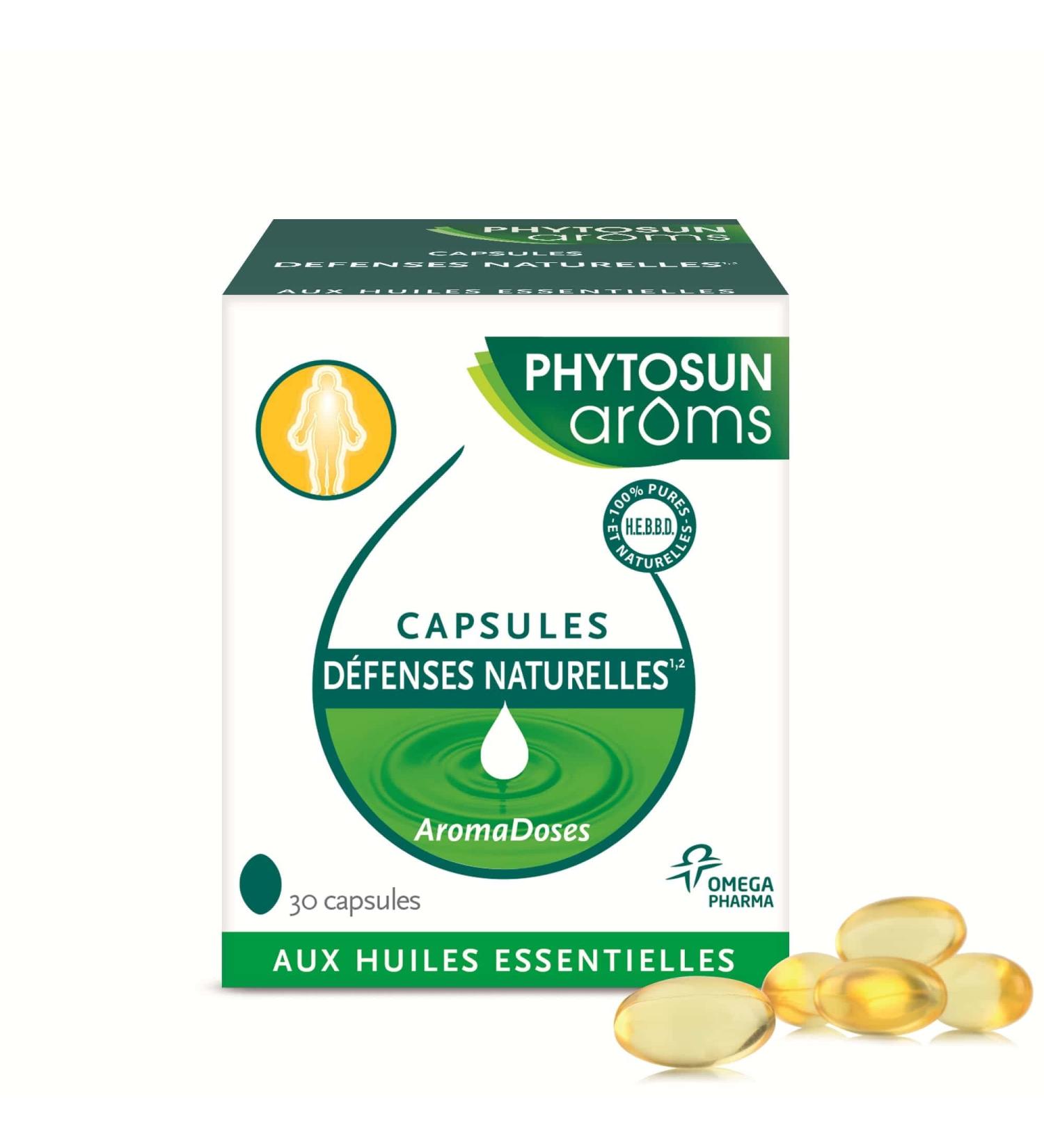 Phytosun Ar ms - Capsules Defenses Naturelles (1) (2) aux Huiles Essentielles - 30 Capsules Ginseng 30 Unit (Lot de 1) - Buy Online on GoSupps.com