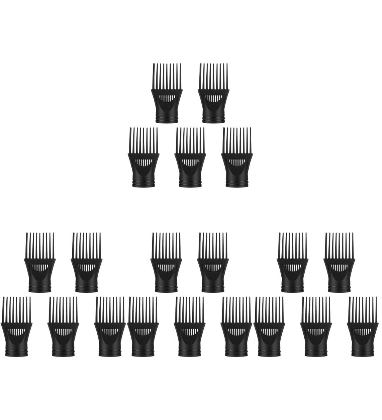 DOITOOL 20 Pcs Hair Dryer Comb Universal Diffuser Universal Combs Hair Dryer Attachment Hair Blow Dryer Comb Straight Hair Dryer Nozzle Washing Capsules Modeling Hair Comb Plastic - Buy Online on GoSupps.com