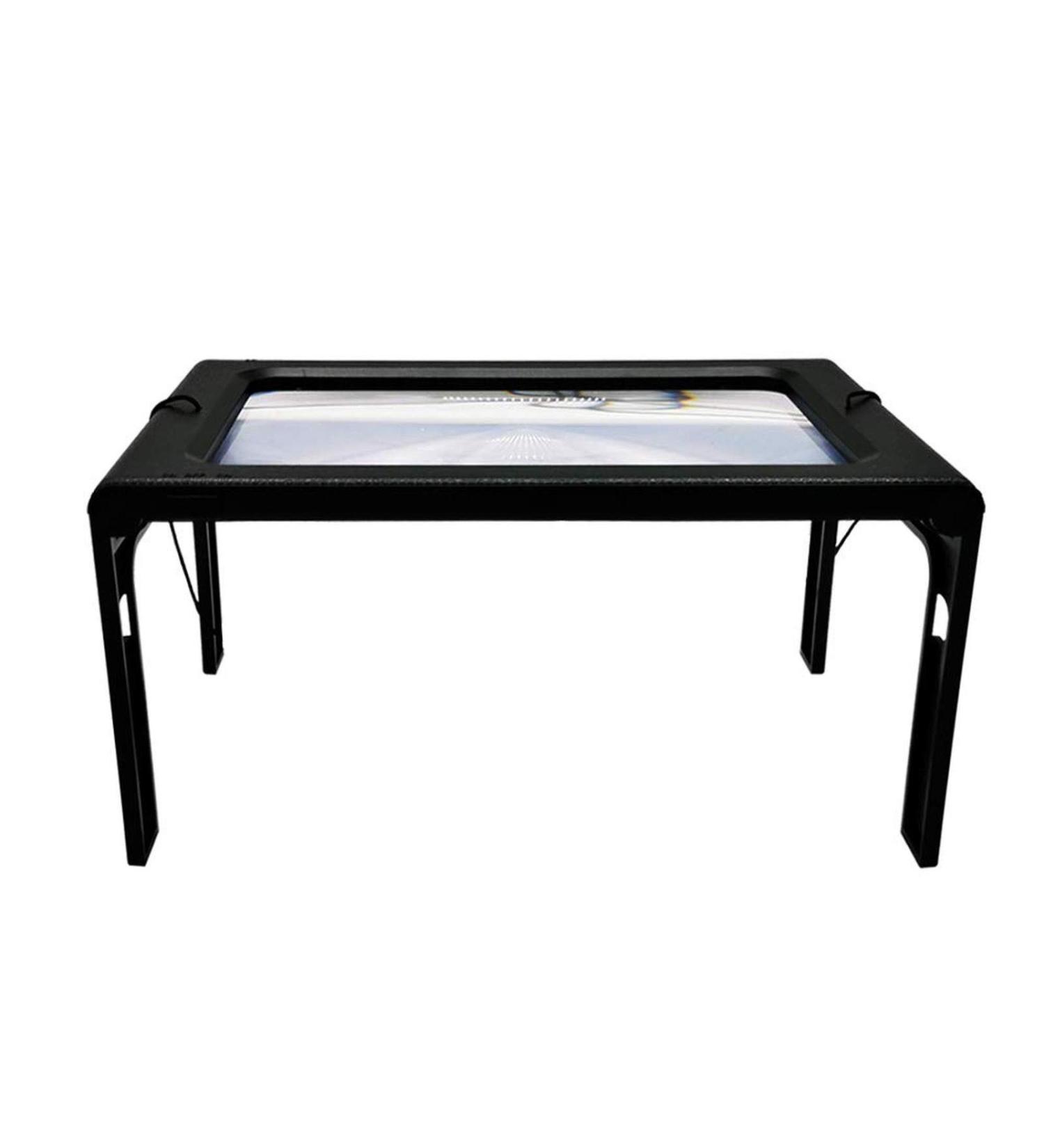 Portable Magnifying Glass Magnifying Glass Hands Free Full Page Magnifier Led Lighted Foldable 2.5X Atmosphere - Buy Online on GoSupps.com