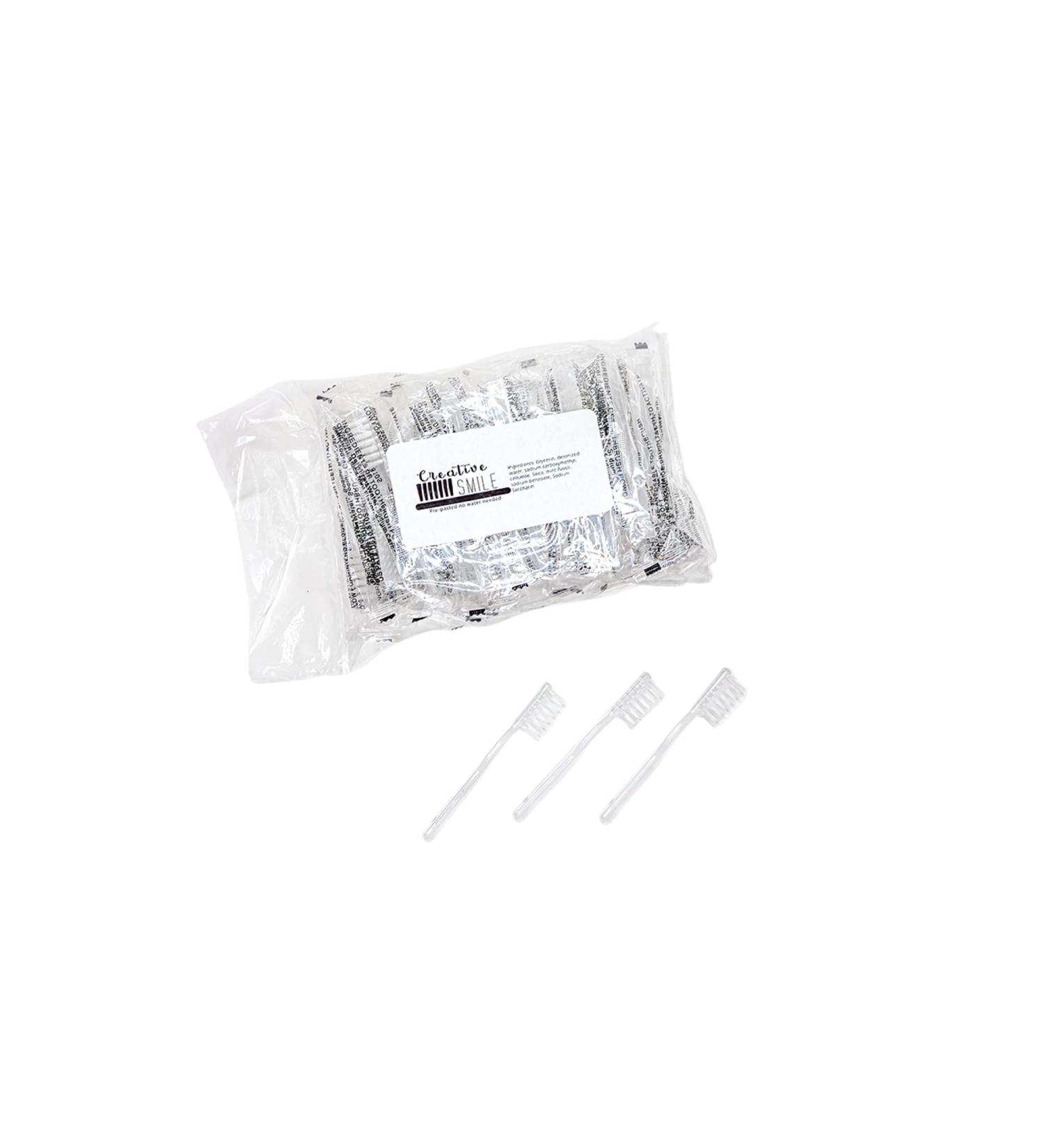 N-STA-Smile Pre-Pasted Mini Disposable Toothbrush (Pack of 10) - Convenient Oral Care Solution - Buy Online on GoSupps.com