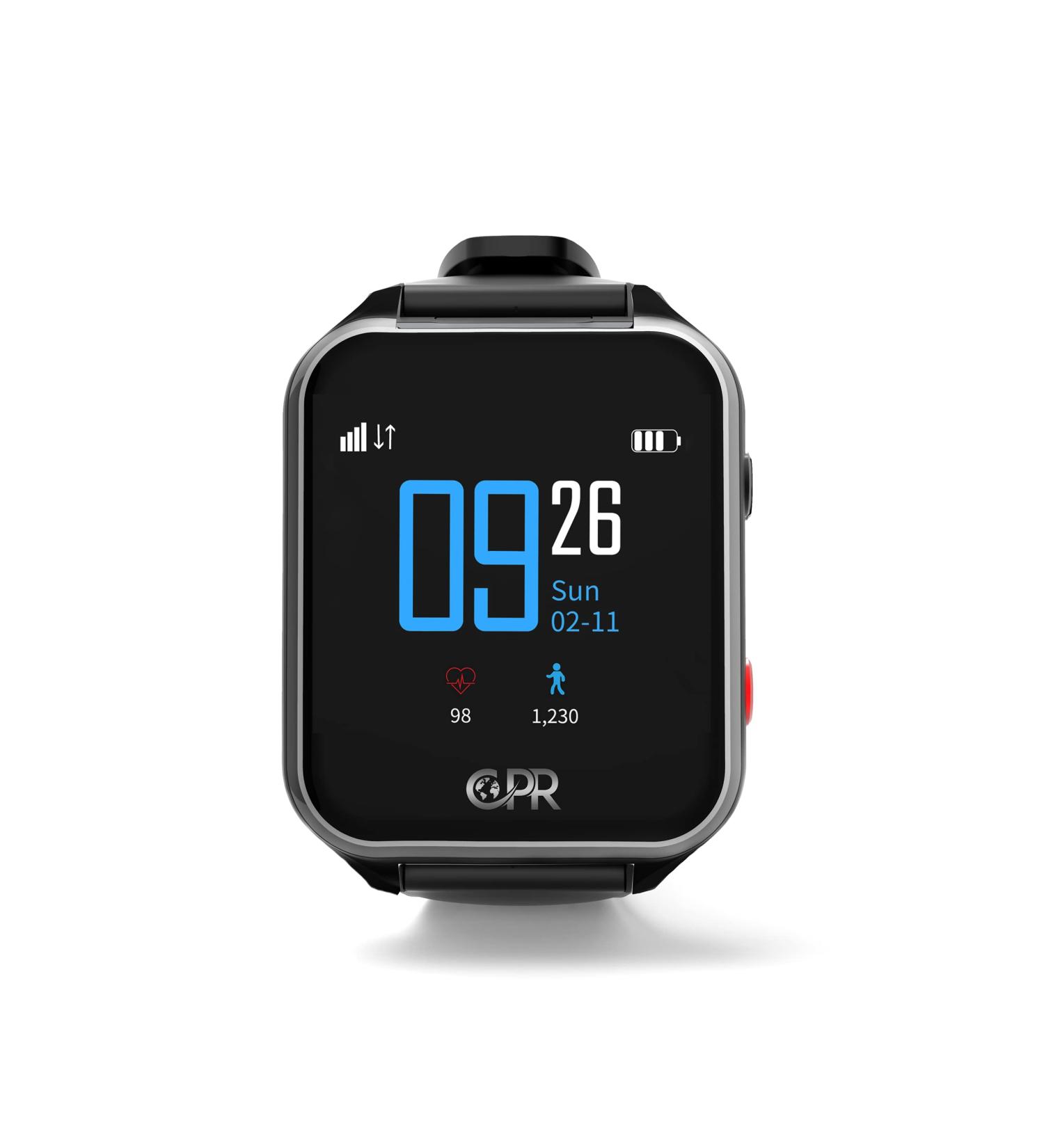 Dementia Watch with Reminder Alerts - CPR Guardian is Designed for Tracking The Elderly and Anyone Living with Dementia and Memory Loss - Buy Online on GoSupps.com