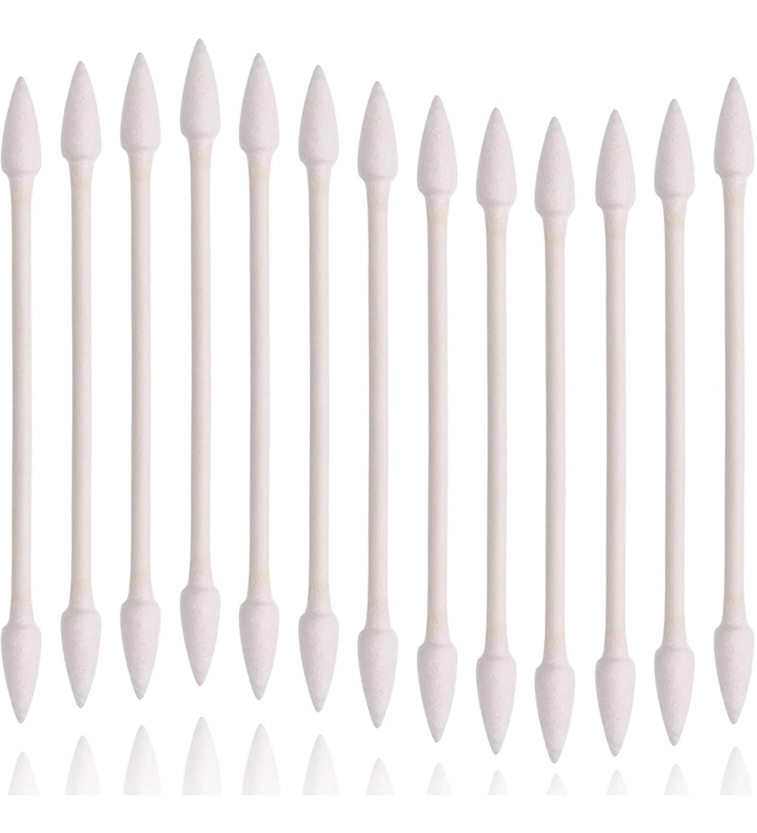 Cotton Swabs 800 Pcs Double Precision Tips, Paper Stick, 4 Packs | Double Pointed Swabs - Buy Online on GoSupps.com