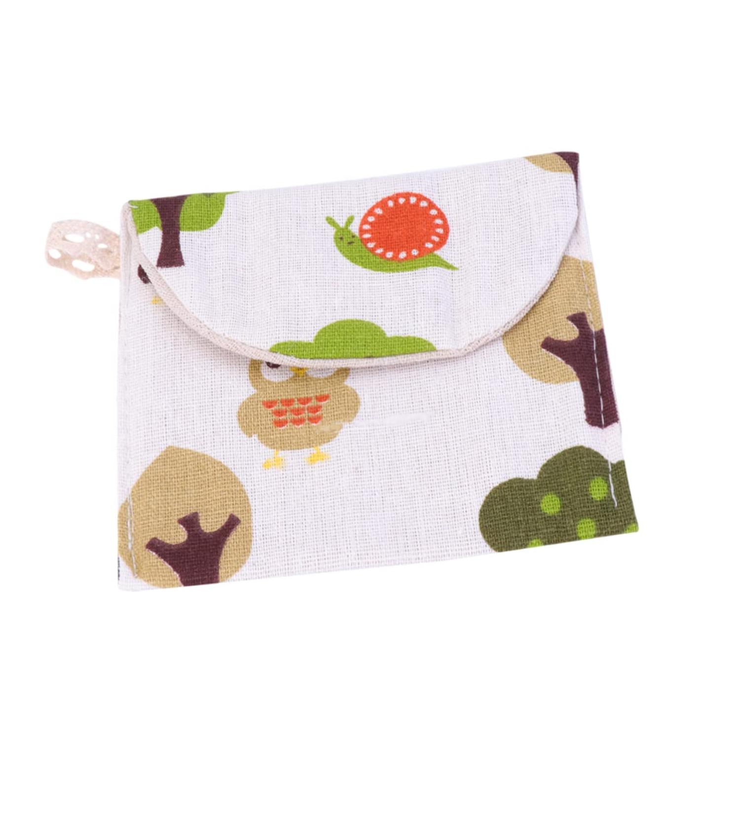 HAPINARY 8-Piece Sanitary Napkin Holder & Organizer | Menstrual Cup Bag & Sanitary Napkin Case - Shop Now for International Shipping - Buy Online on GoSupps.com