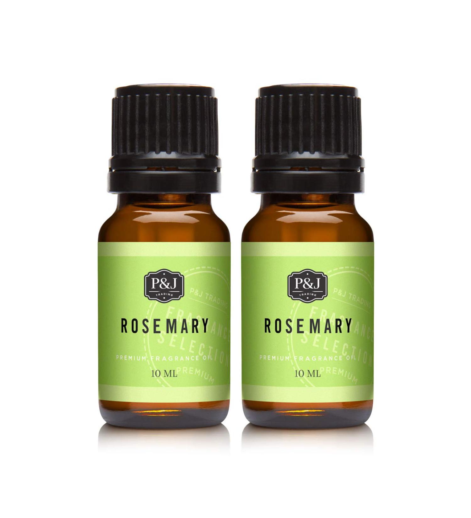P&J Fragrance Oil | Rosemary Oil 10ml 2pk - Candle Scents for Candle Making, Freshie Scent, Soap Making Supplies, Diffuser Oil Scents - Buy Online on GoSupps.com