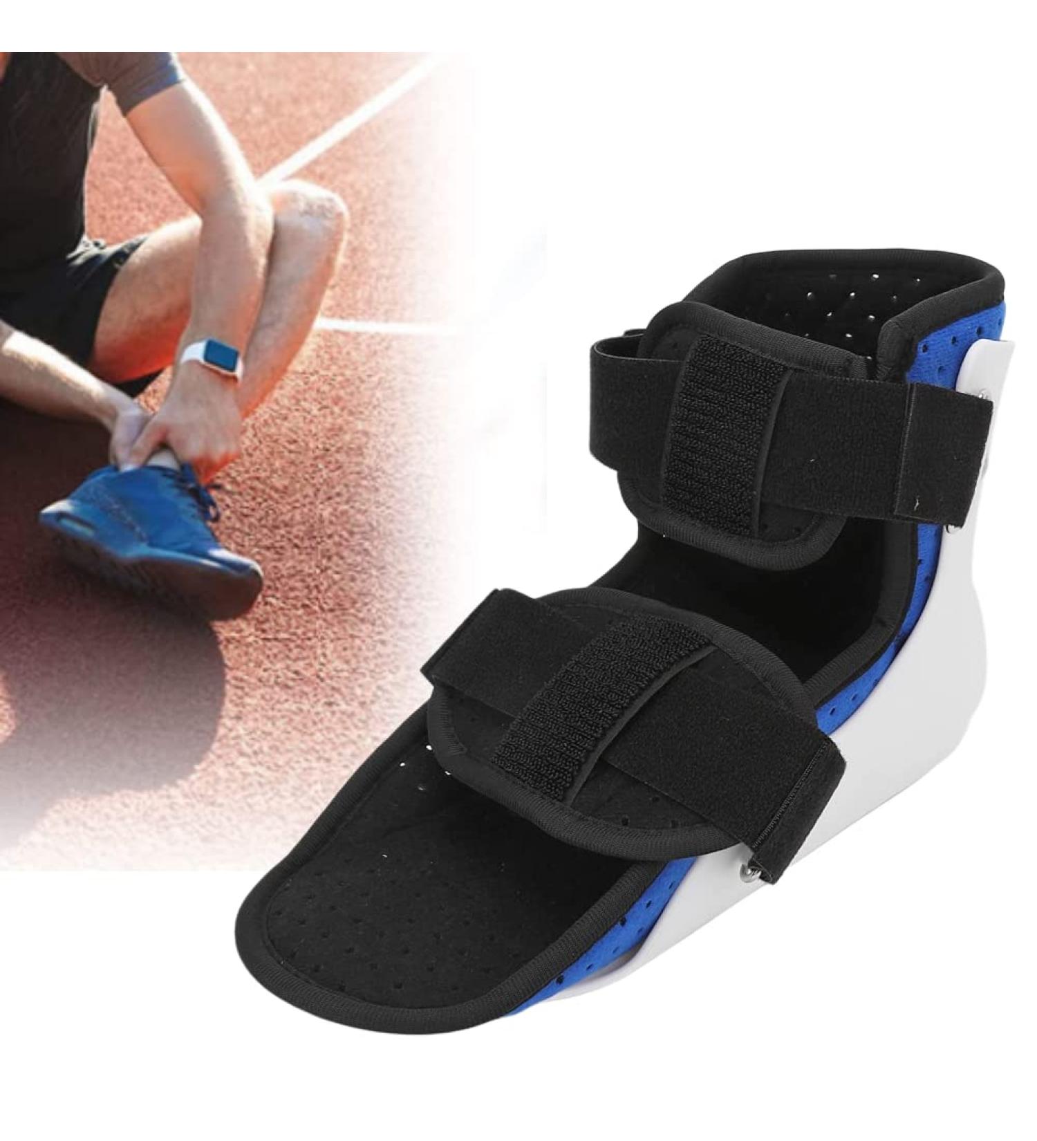 Plantar Fasciitis Night Splint & Adjustable Ankle Brace for Drop Foot - Breathable Shock Absorption Slip Resistant Support - Buy Online on GoSupps.com