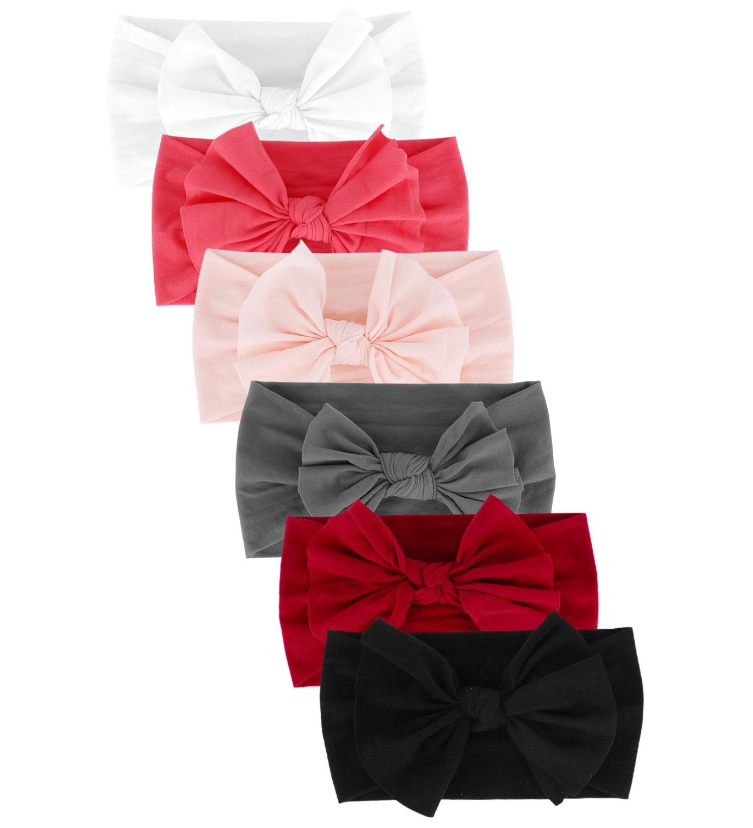 CBOO Baby Hair Bands | Stretch Headbands for Newborns Infants & Toddlers | Cute Baby Girl Headwear - Buy Online on GoSupps.com