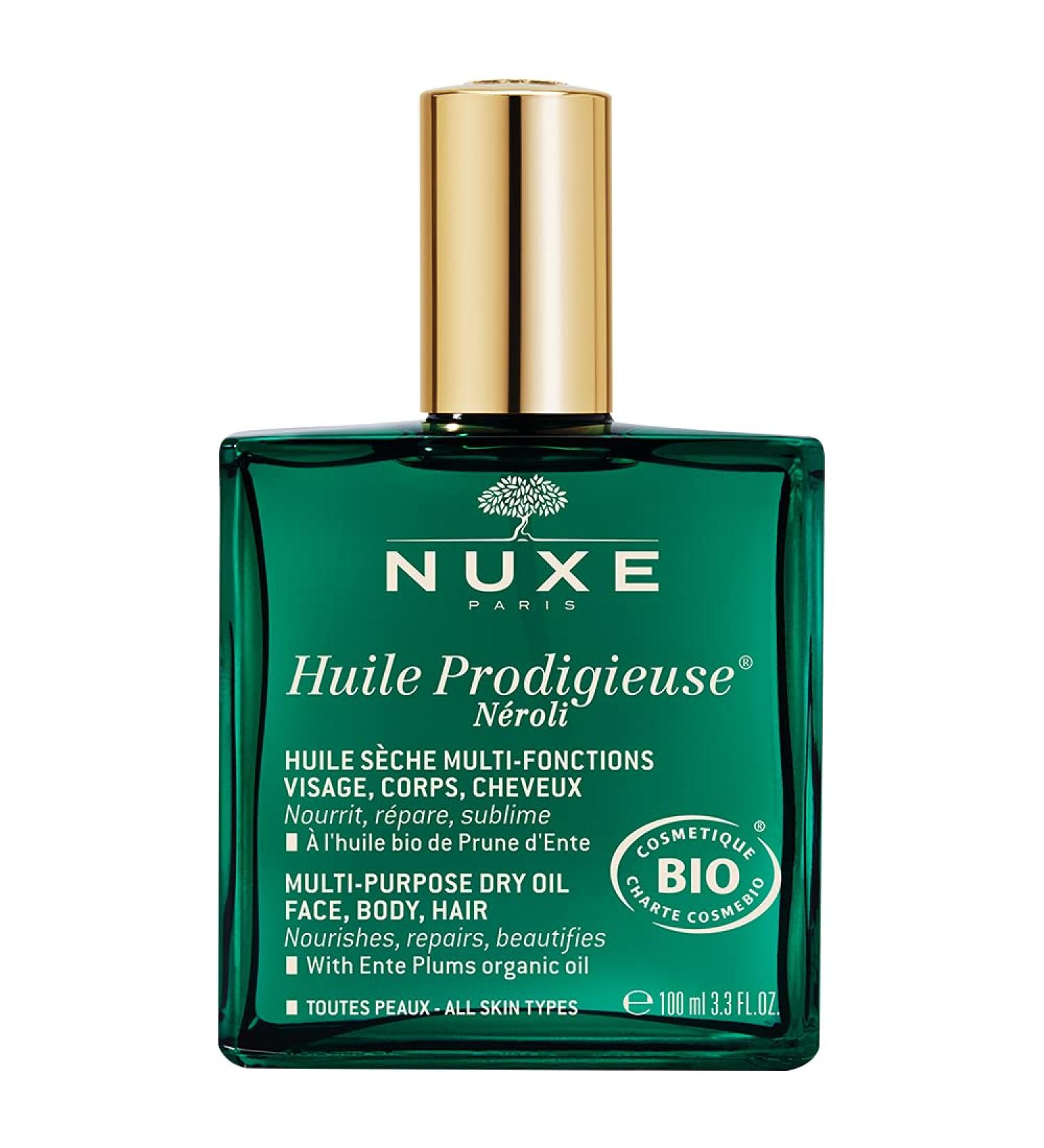 Nuxe Huile Prodigieuse Neroli 100ml Black - Luxurious Multi-Purpose Dry Oil - Buy Online on GoSupps.com