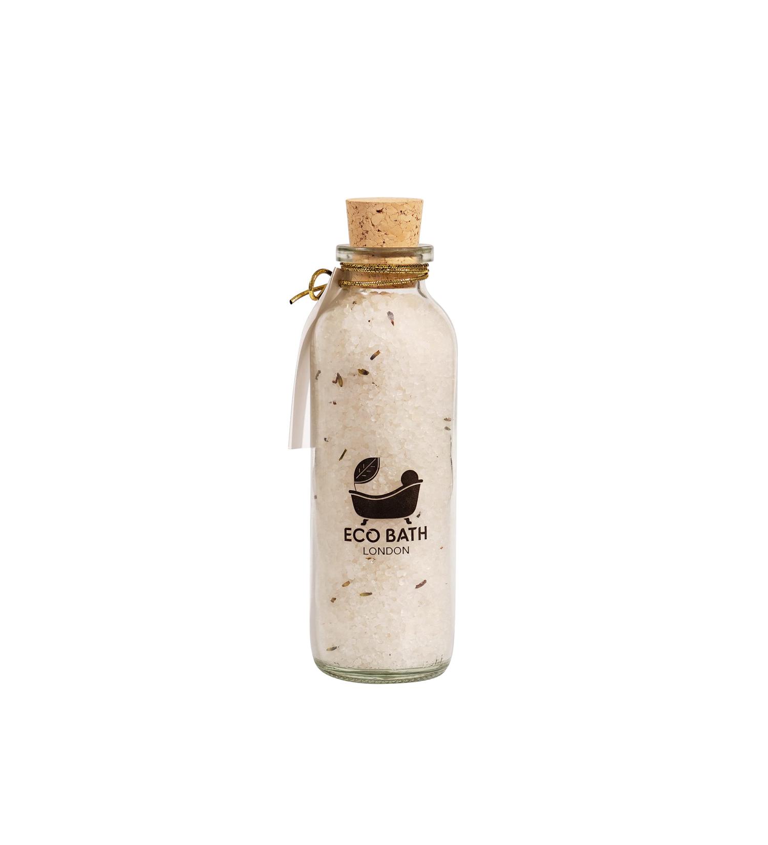 Eco Bath London Stress Relief Dead Sea Salt 300g - 100% Pure Essential Oils with Chamomile & Orange - Buy Online on GoSupps.com