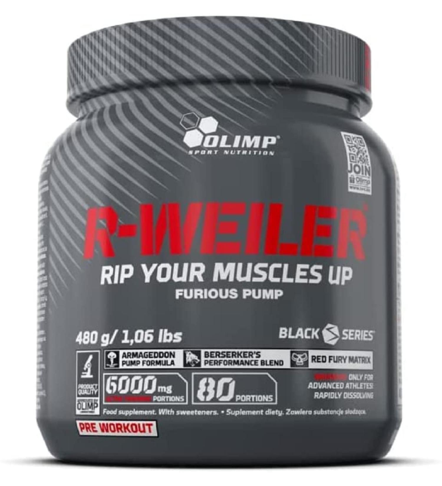 Olimp Sport Nutrition R-Weiler Powder (480 g) Lime Crime Mint Lime Crime Mint' flavour - Buy Online on GoSupps.com